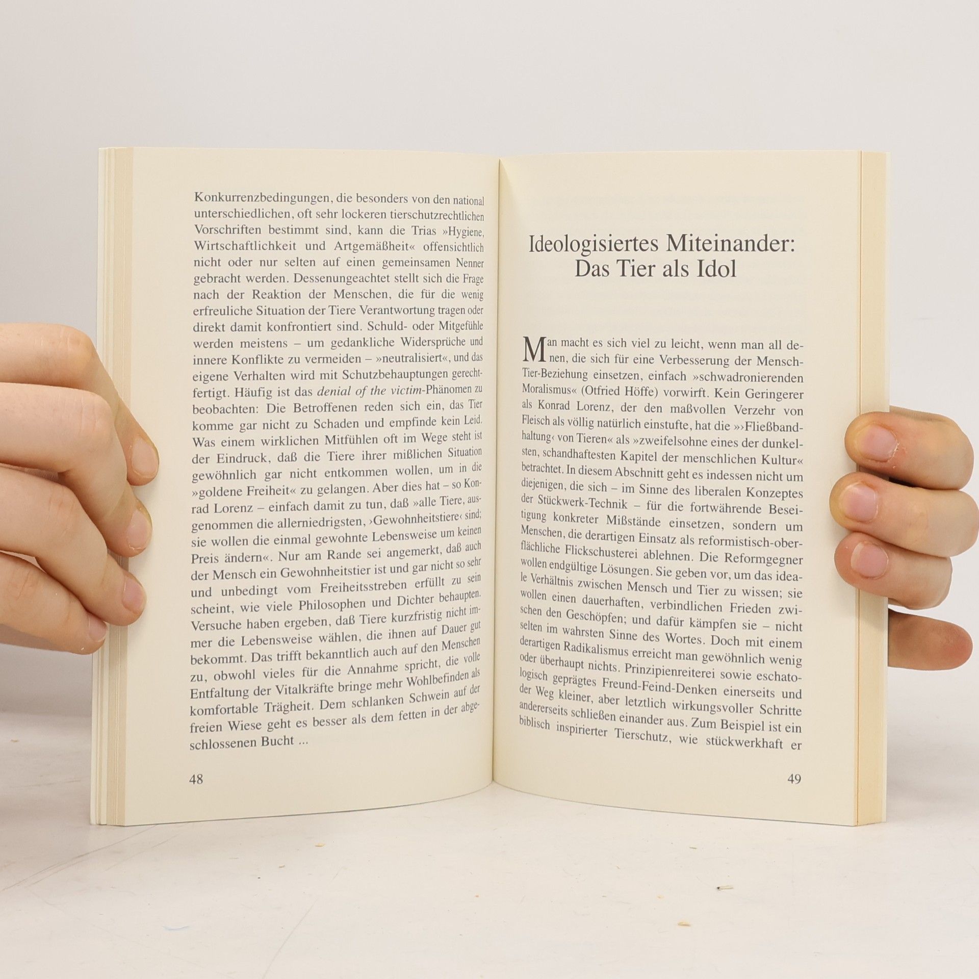 Franz Kromka Mensch & Wissen: Mensch und Tier