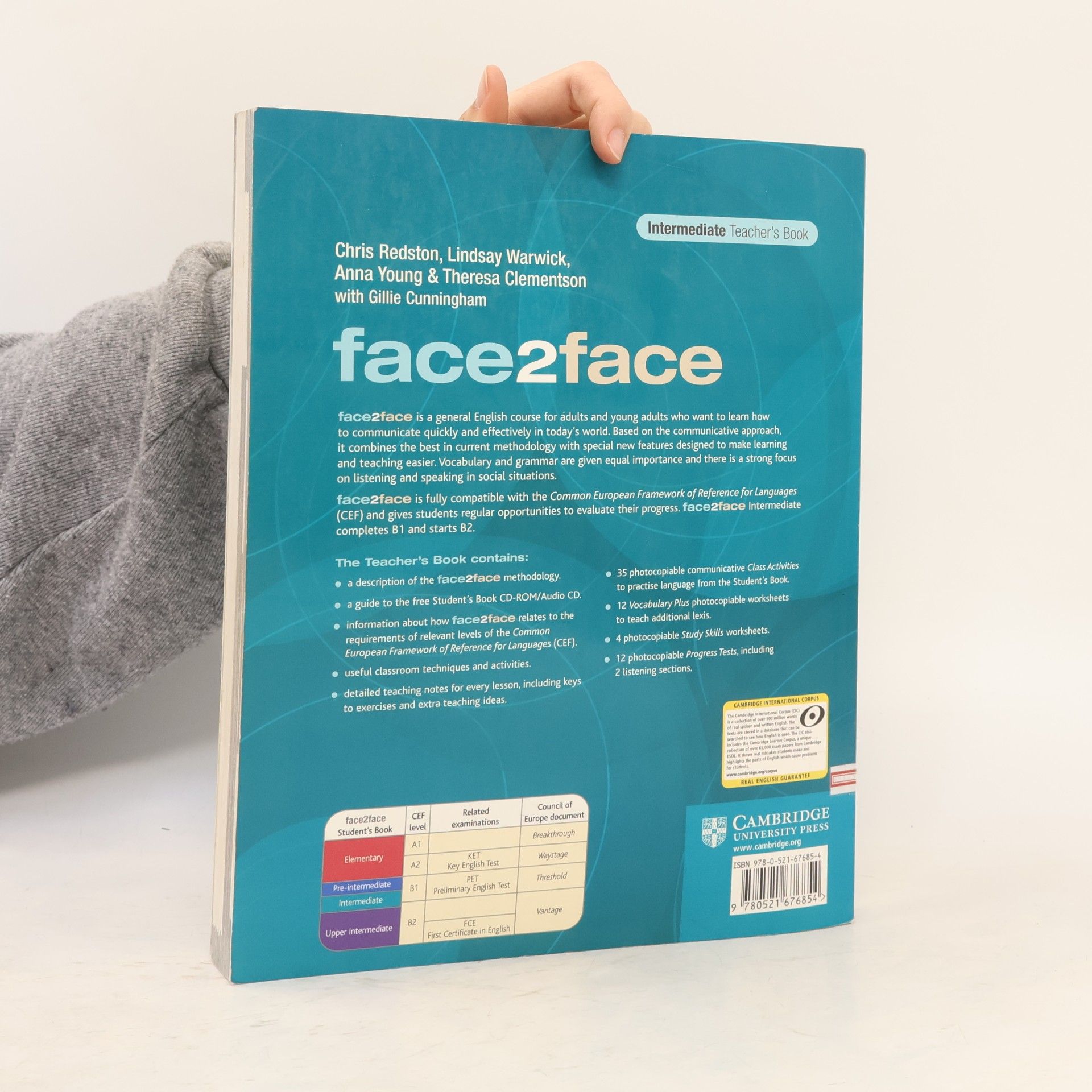 Chris Redstone Face2face: Intermediate. Teacher's book