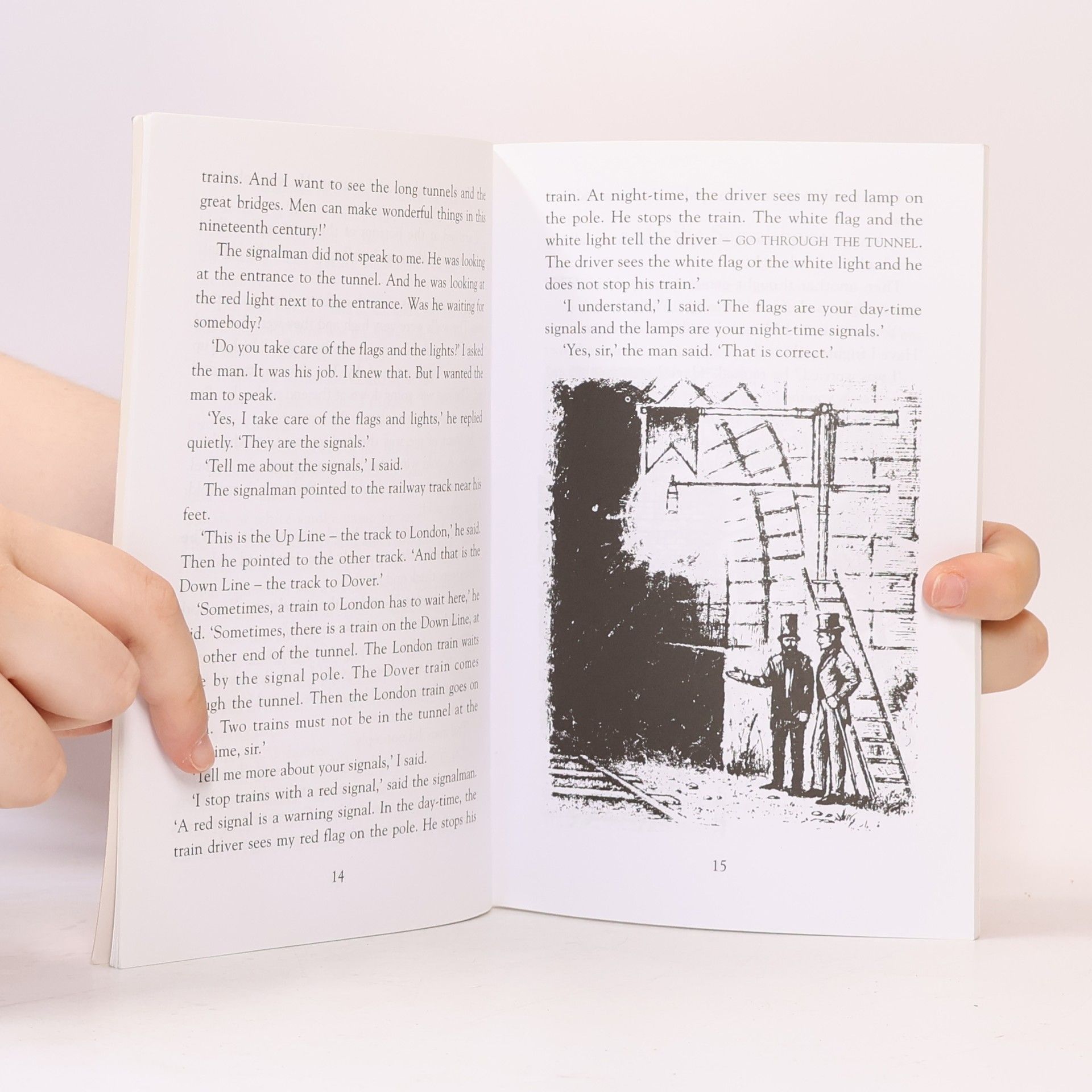 Charles Dickens The Signalman and The Ghost at the Trial