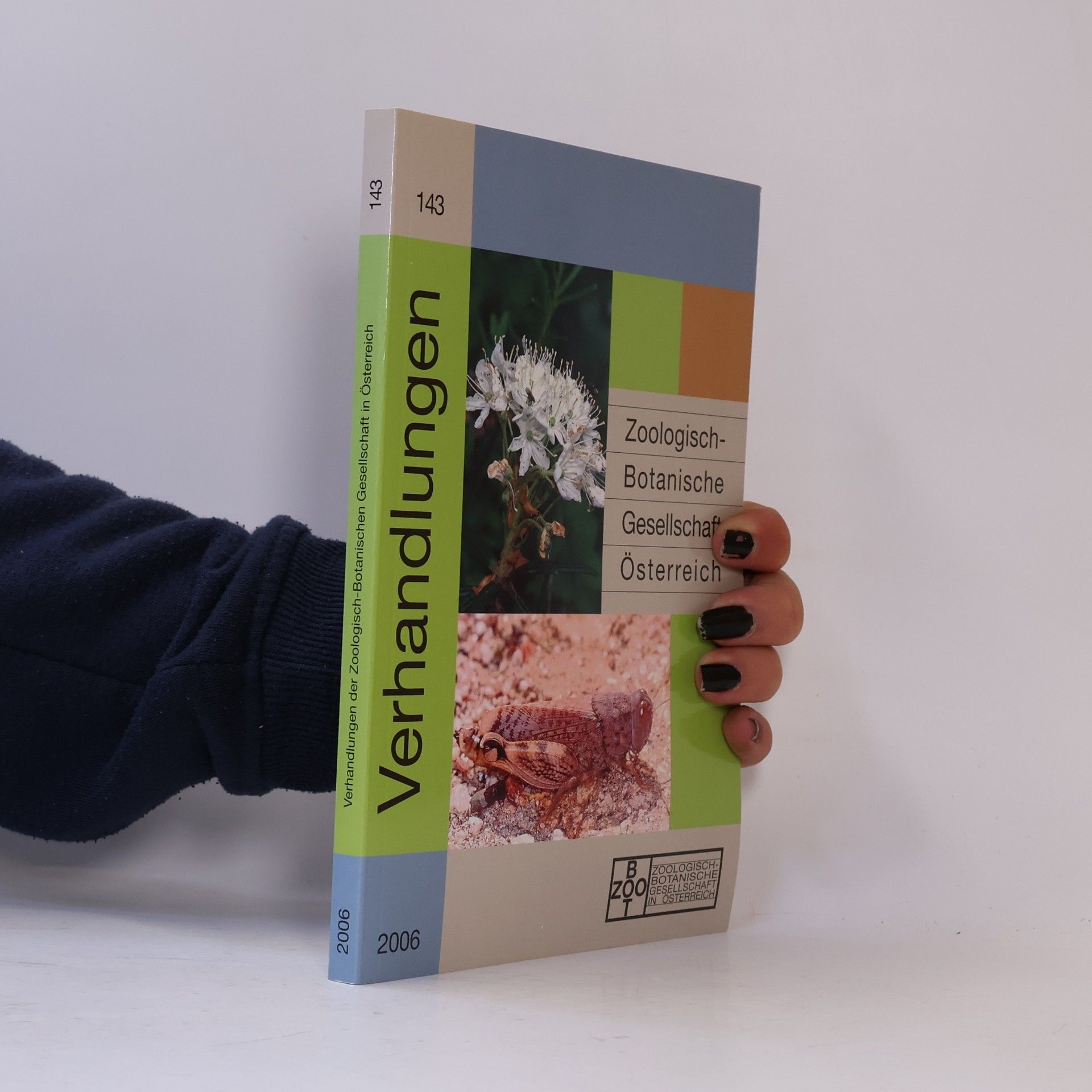 kolektiv Verhandlungen der Zoologisch-Botanische Gesellschaft in Osterreich 143