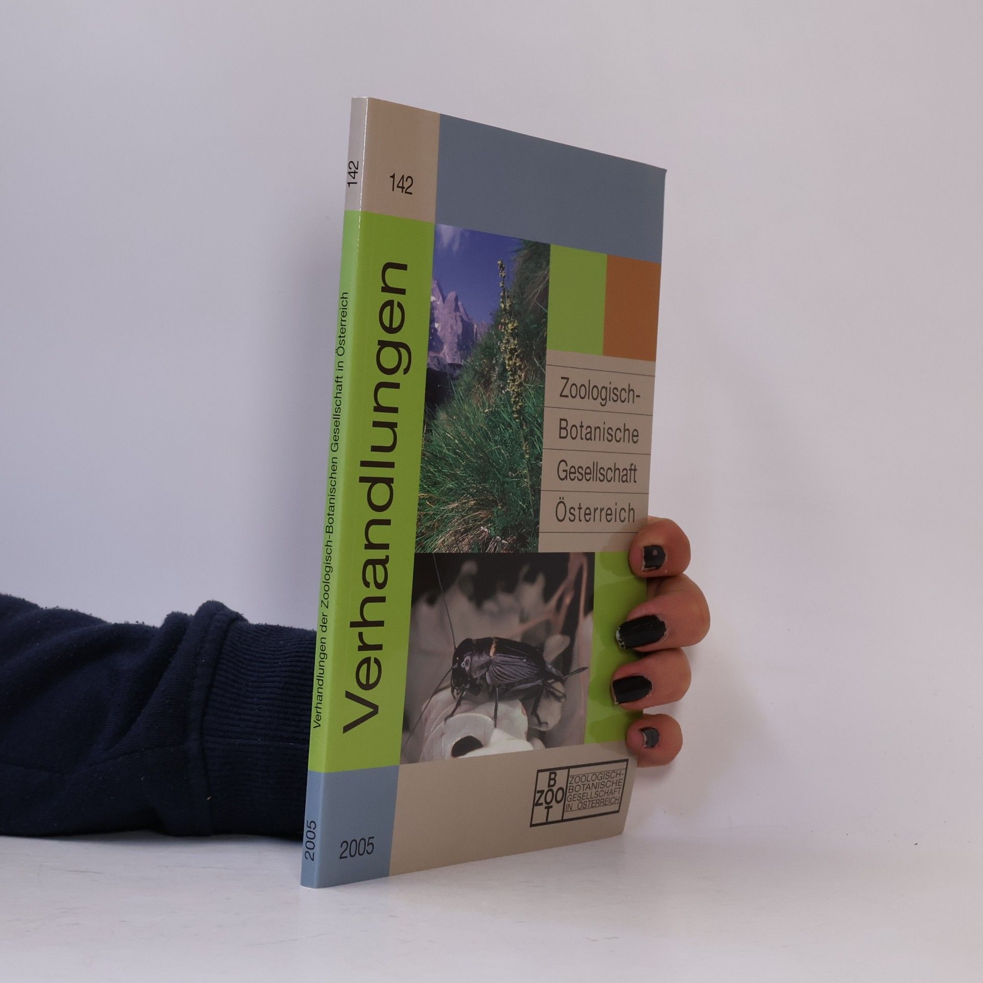 kolektiv Verhandlungen der Zoologisch-Botanischen Gesellschaft in Österreich 142