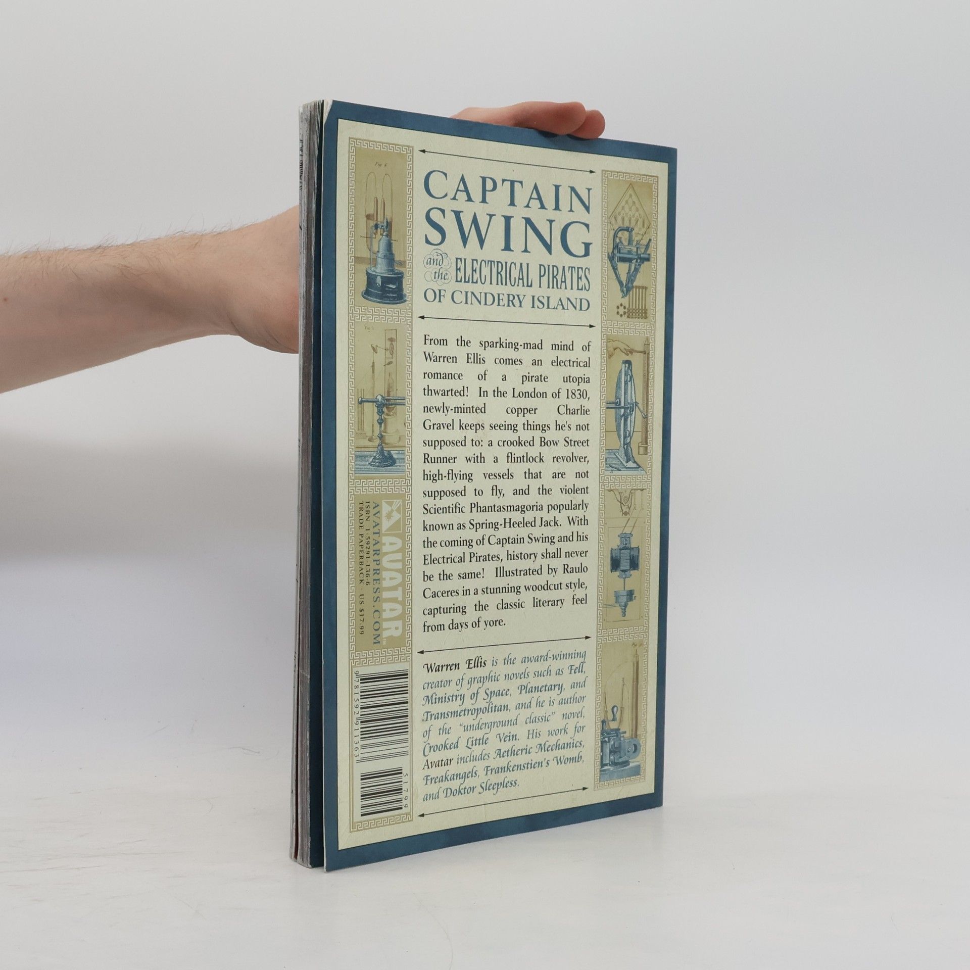 Warren Ellis Captain Swing and the Electrical Pirates of Cindery Island - Collected Edition