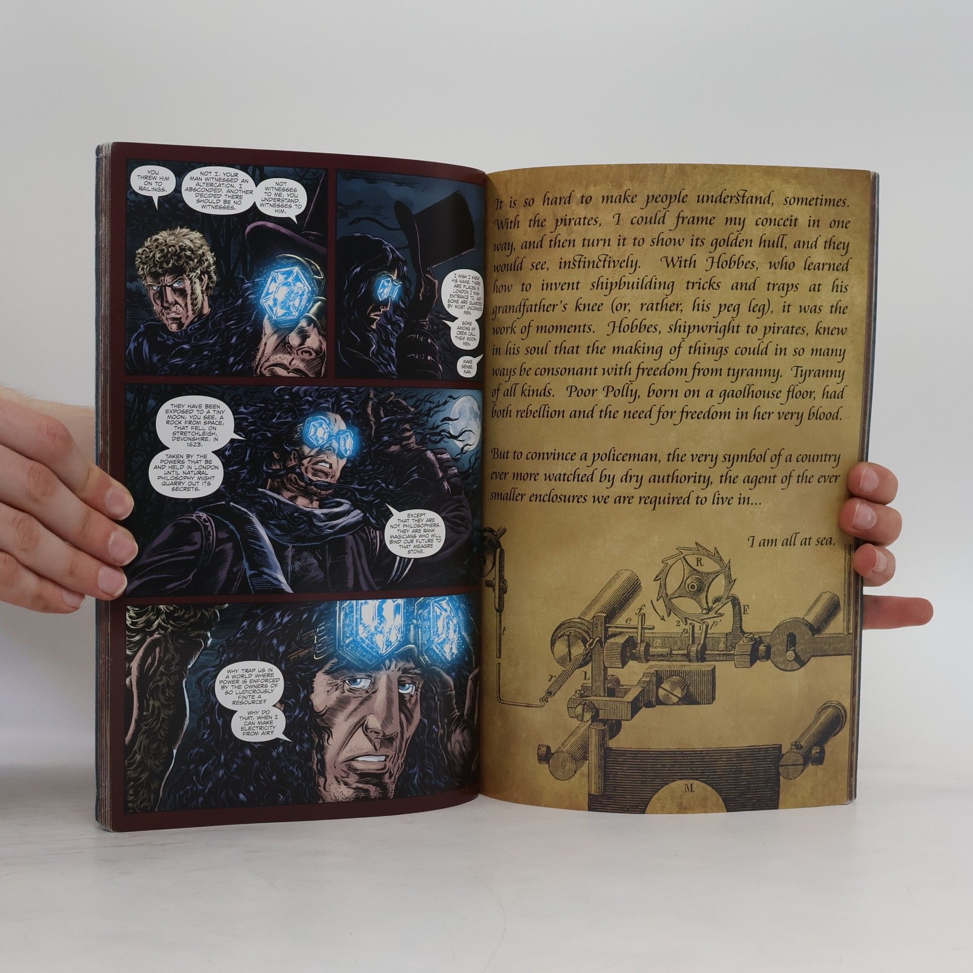 Warren Ellis Captain Swing and the Electrical Pirates of Cindery Island - Collected Edition