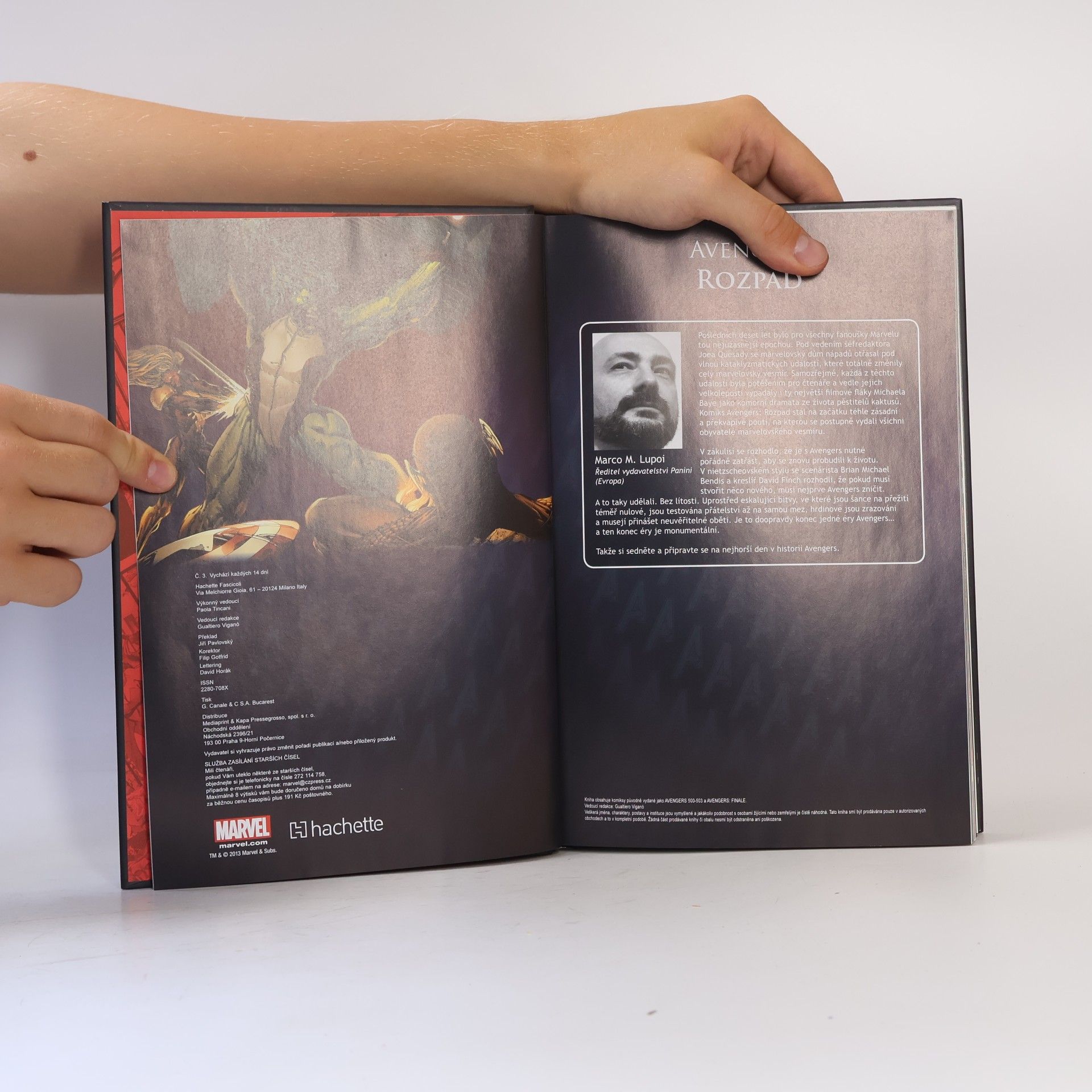 Brian Michael Bendis Ultimátní komiksový komplet 34. Avengers. Rozpad