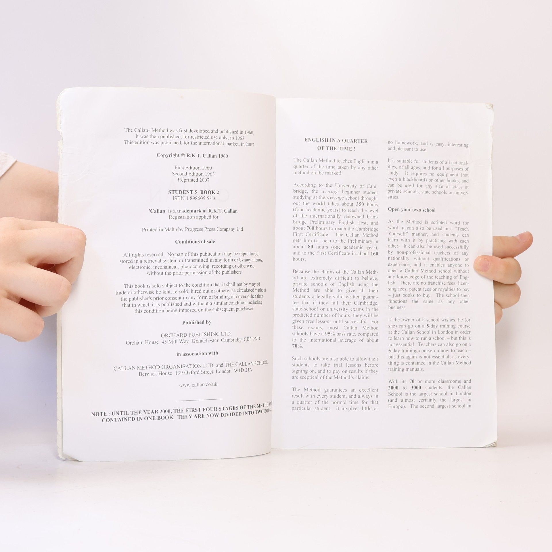 R. K. T. Callan Callan Method. Student's Book 2