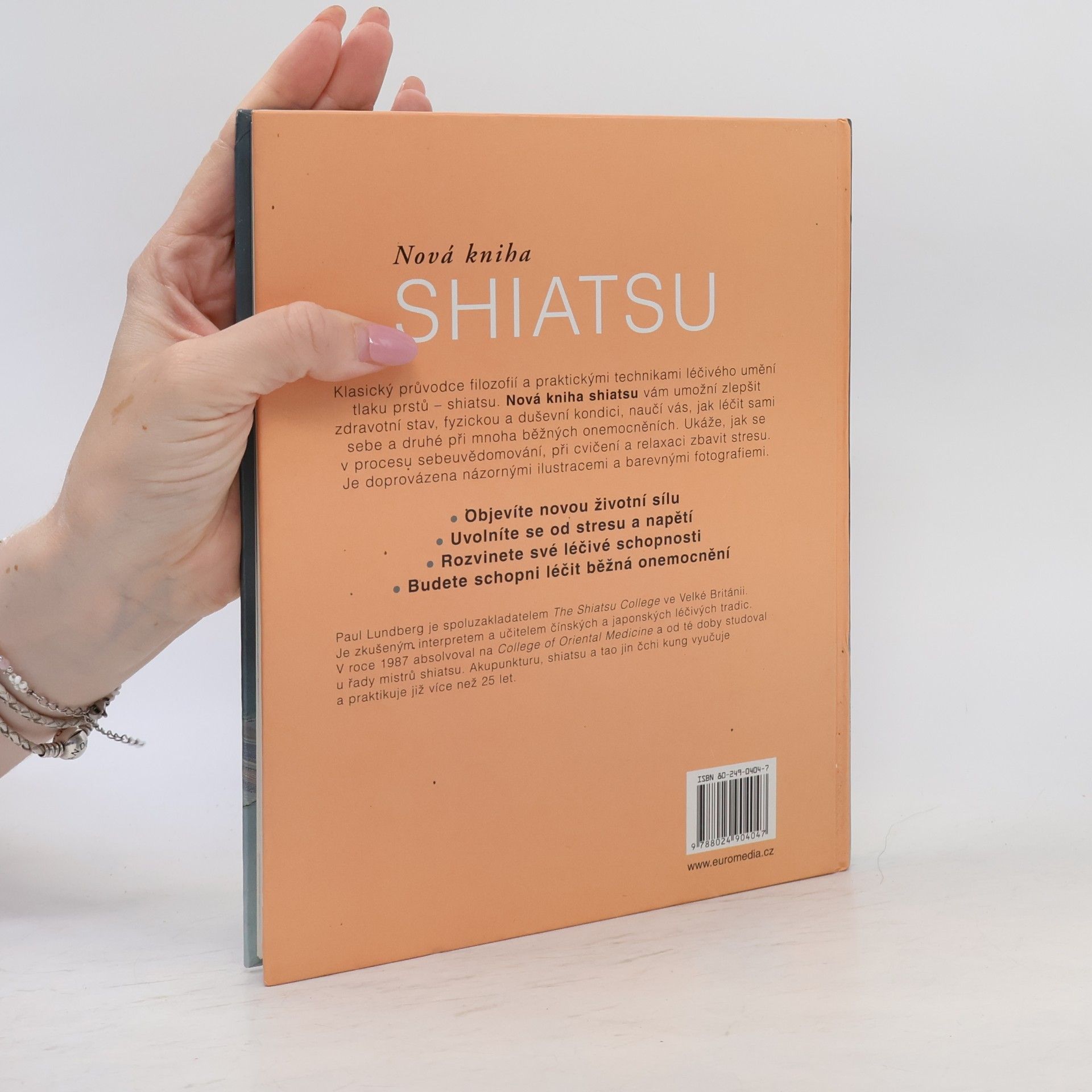 Paul Lundberg Nová kniha shiatsu