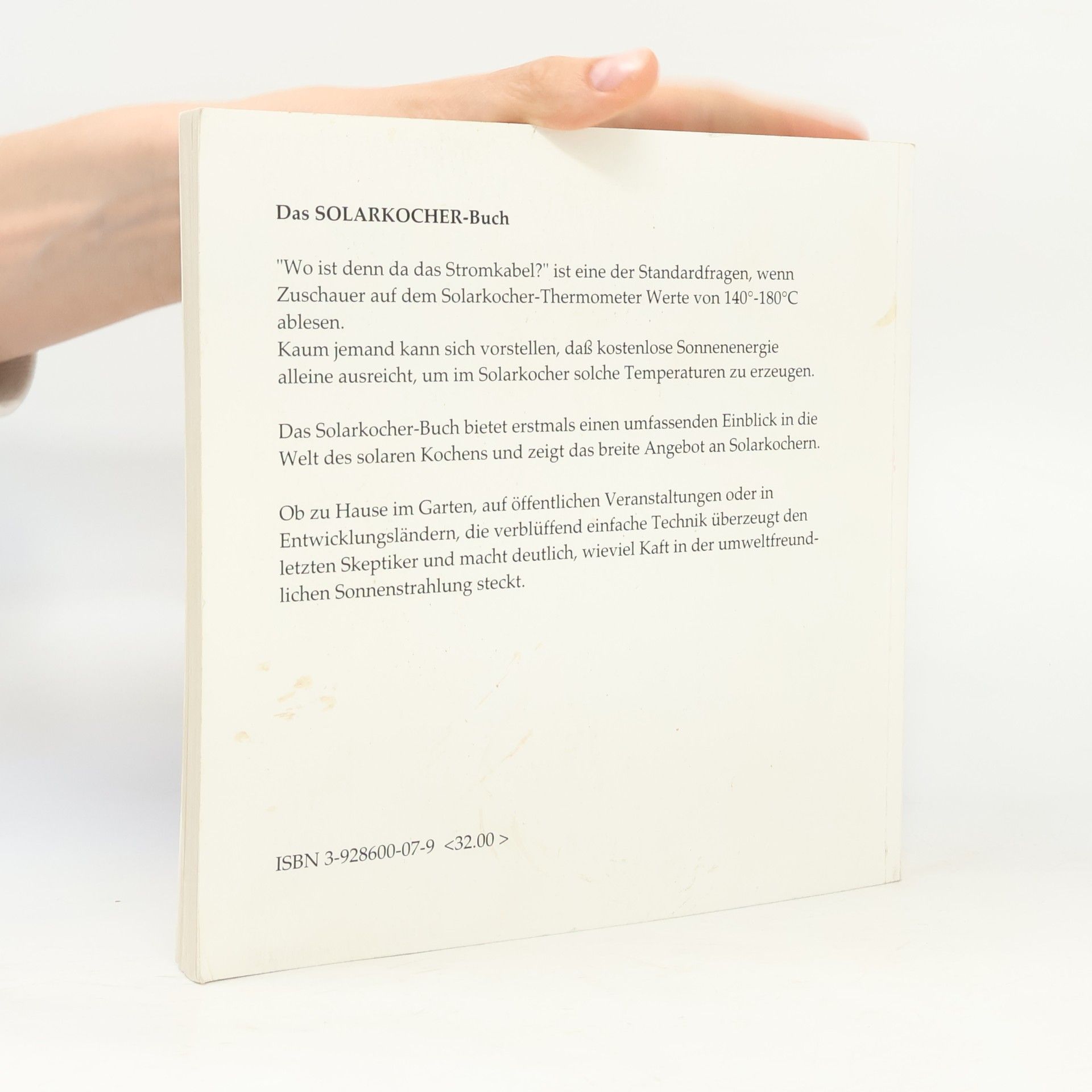 Joachim Kreutzer Das Solarkocher-Buch