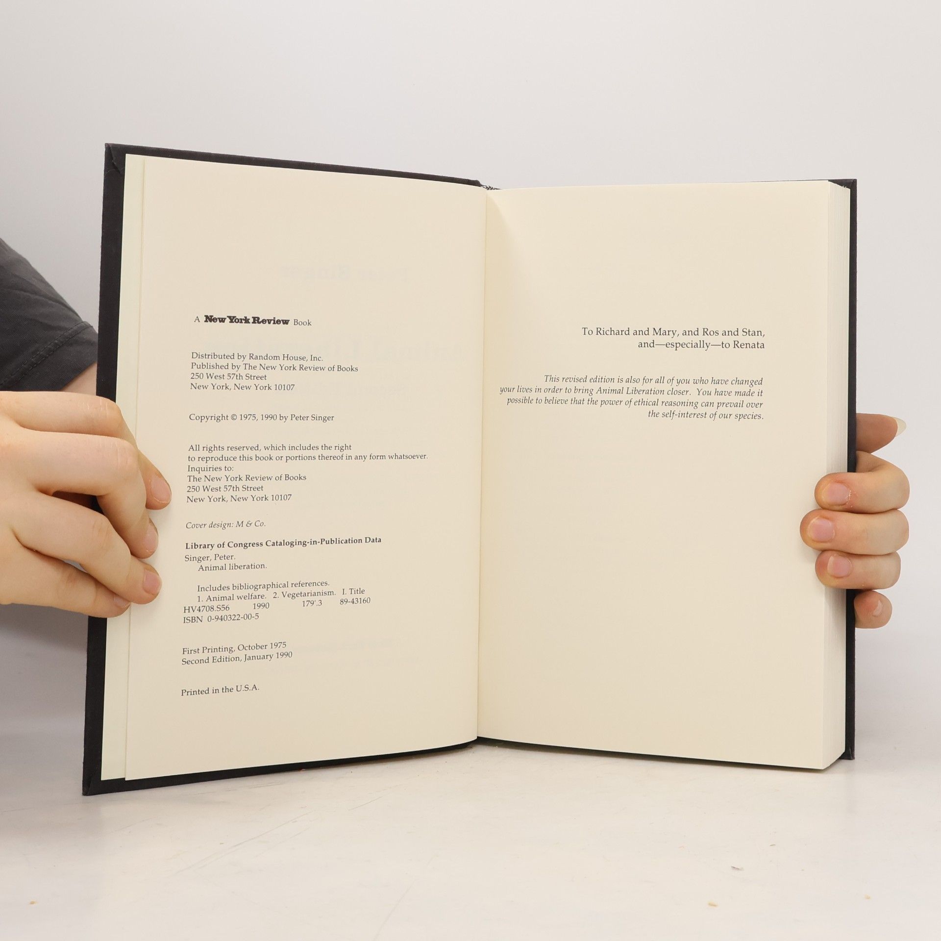 Peter Singer Animal Liberation - Second Edition