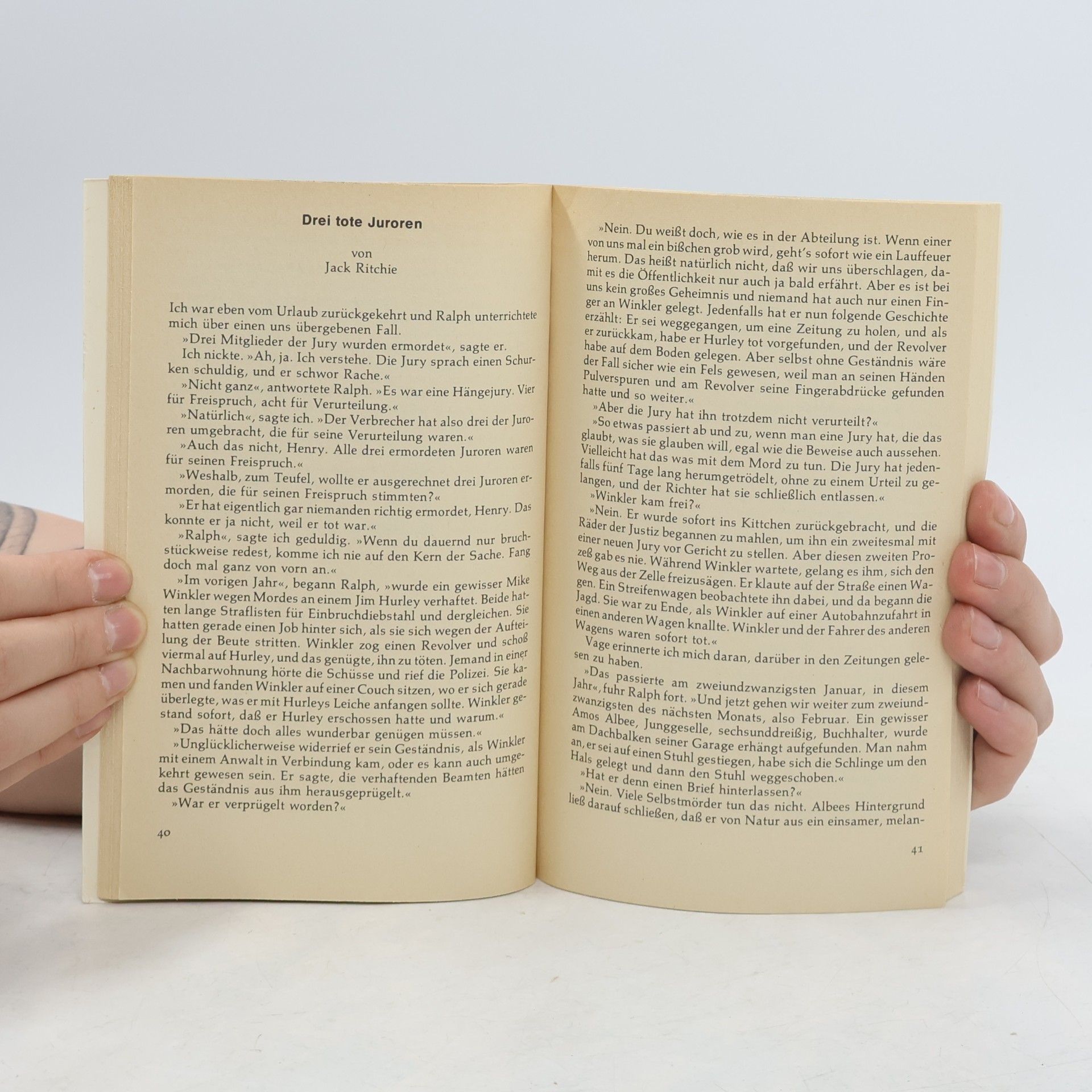 Ellery Queen Ellery Queen's Kriminal Magazin 65