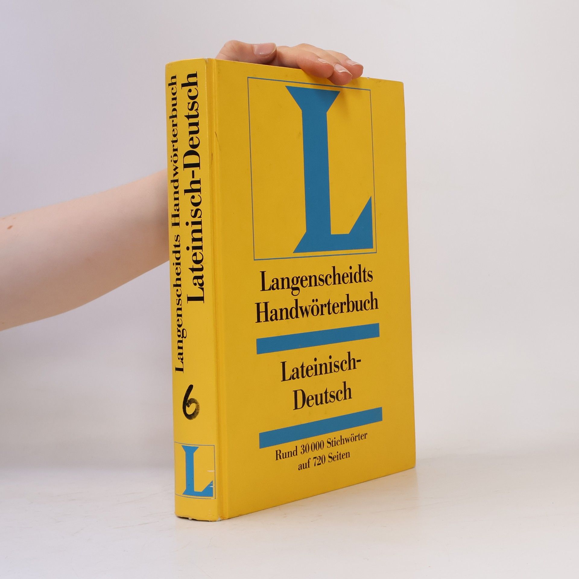 Erich Pertsch Langenscheidts Handwörterbuch Lateinisch-Deutsch