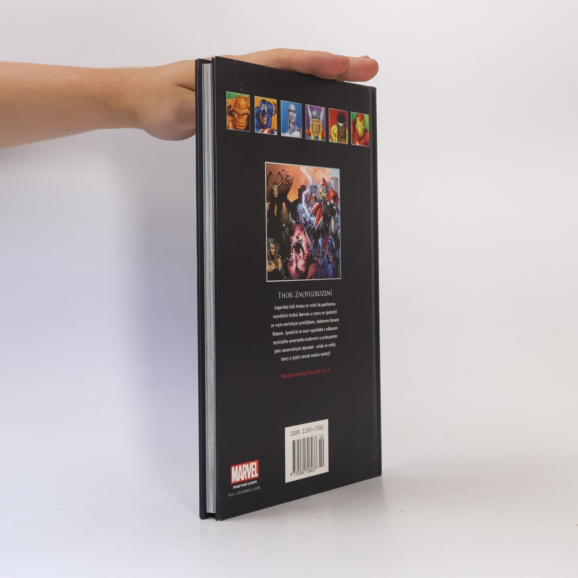 Olivier Coipel Ultimátní komiksový komplet 52. Thor. Znovuzrození