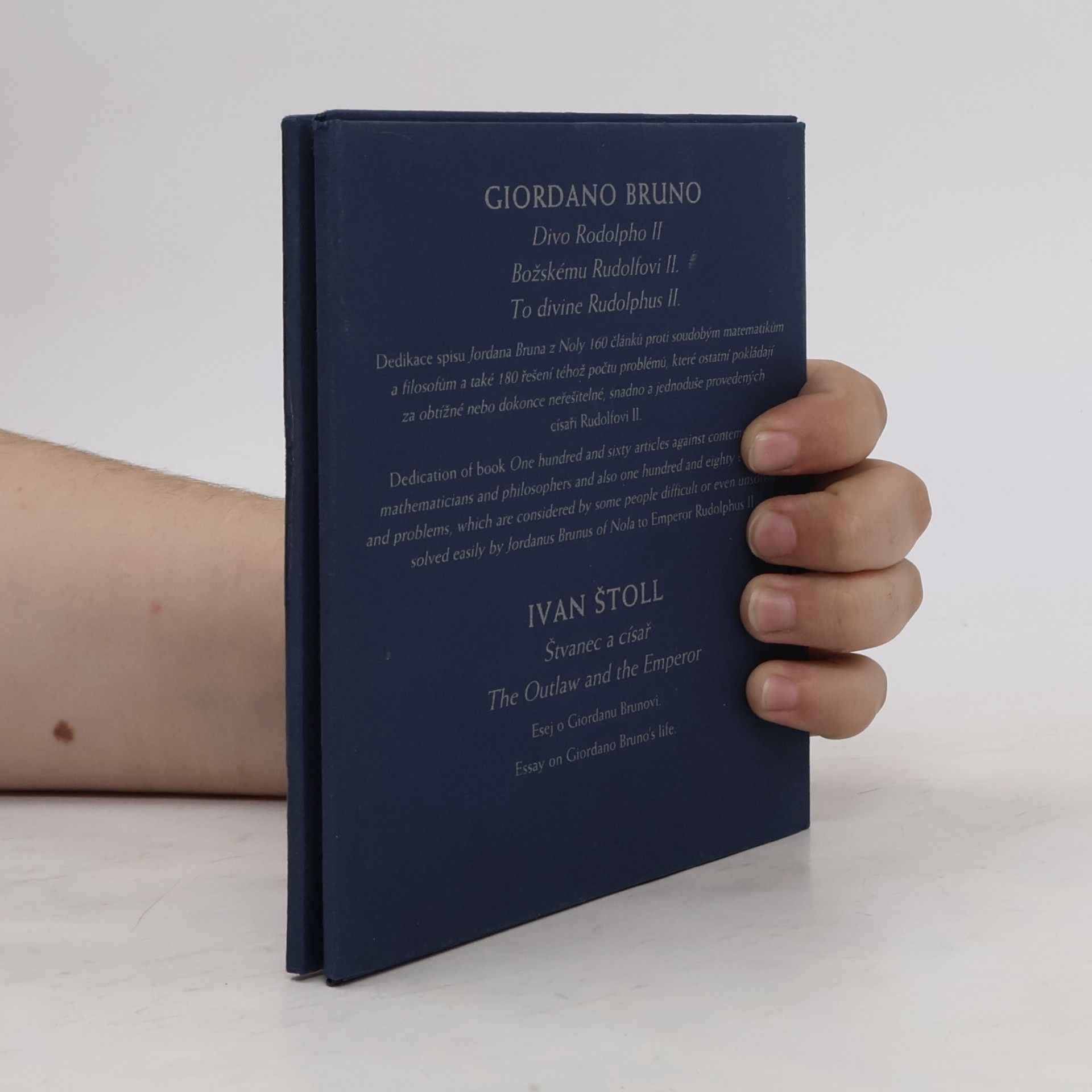 Giordano Bruno Božskému Rudolfovi II