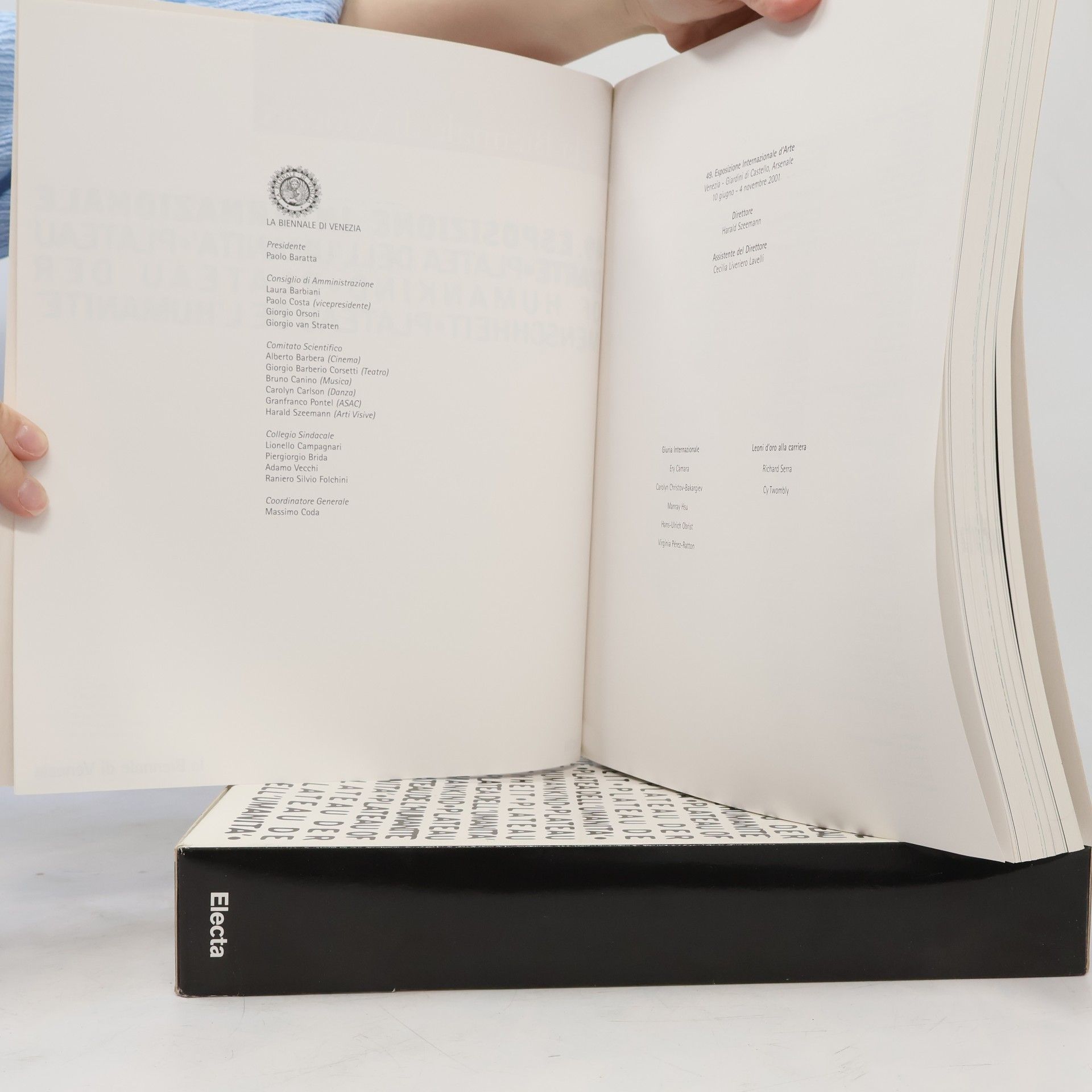 Harald Szeemann 49. Esposizione Internazionale d'Arte