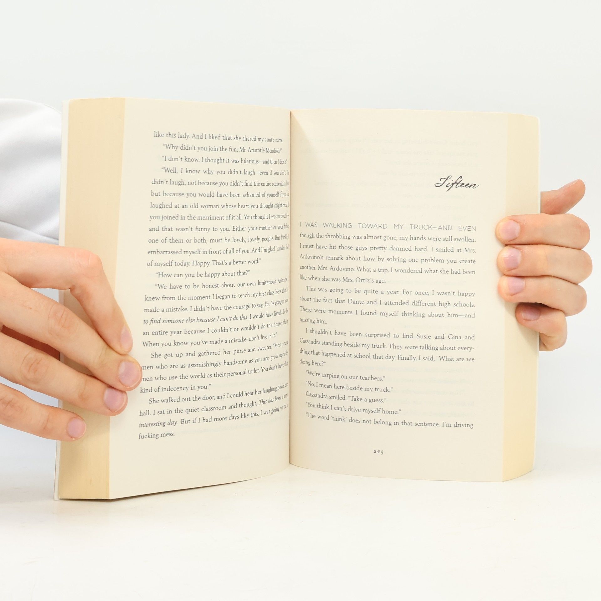 Benjamin Alíre Sáenz Aristotle and Dante dive into the waters of the world