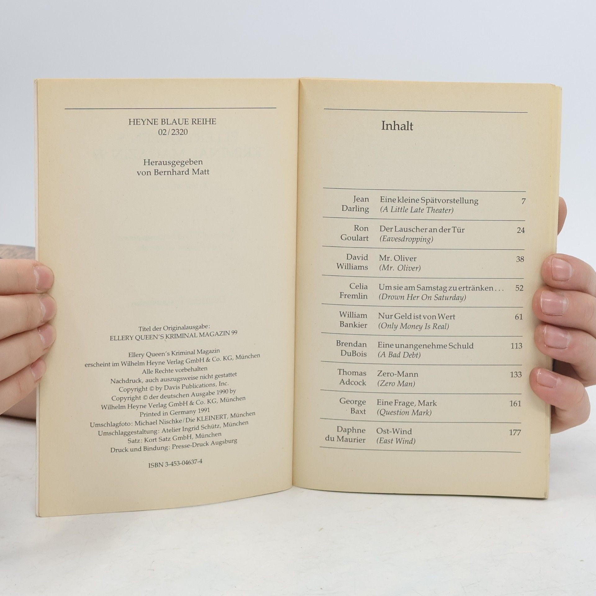 Ellery Queen Ellery Queen's Kriminalmagazin
