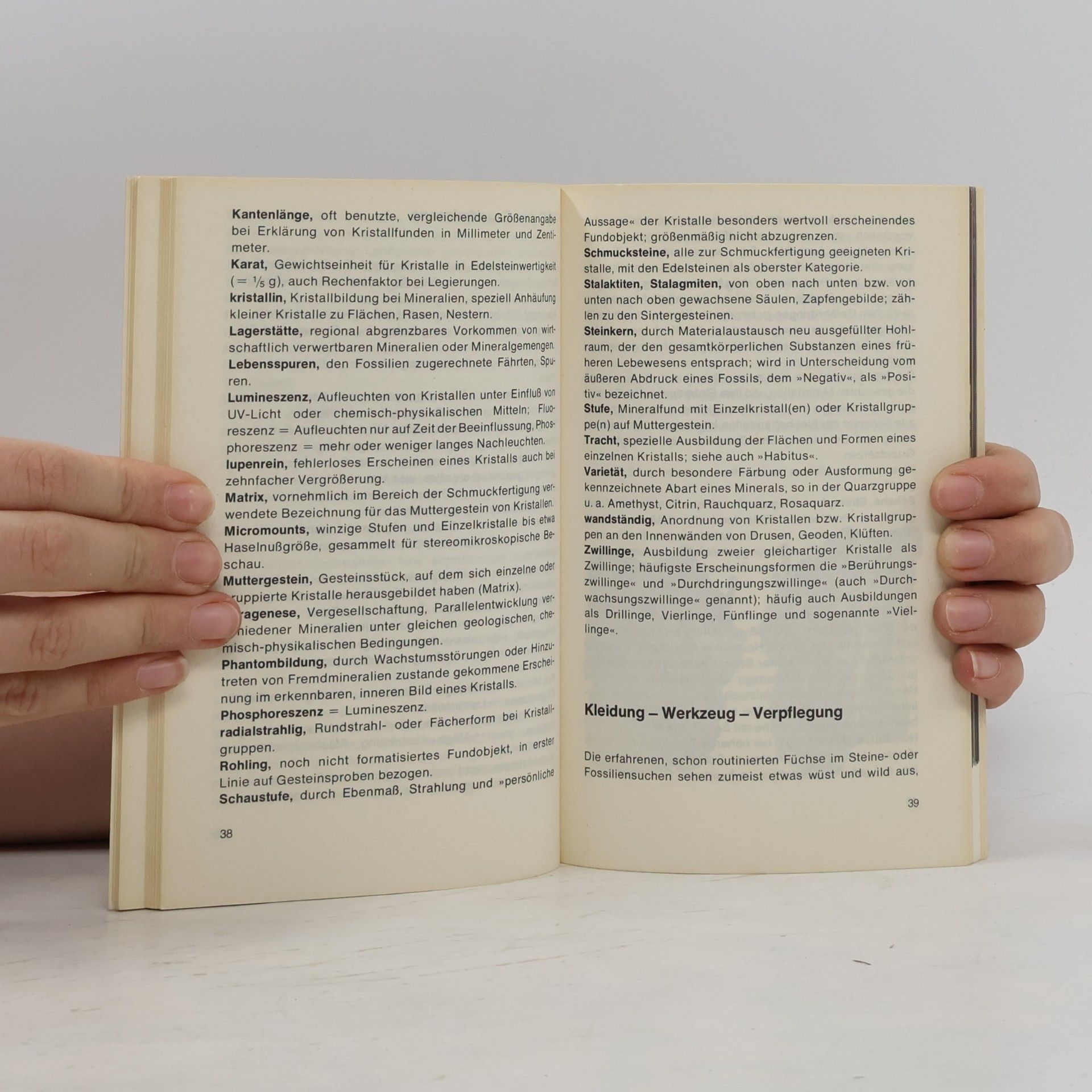 Various authors Mineralien. Gesteine. Fossilien