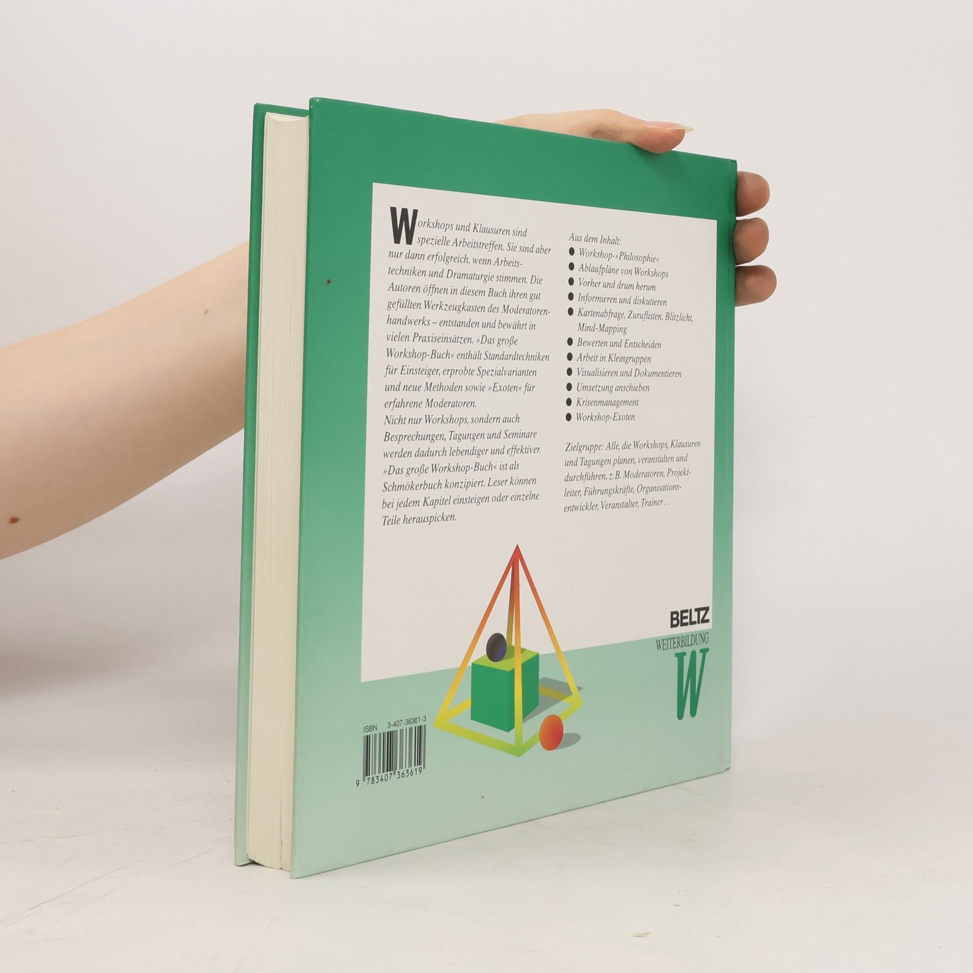 Ulrich Lipp Beltz Weiterbildung: Das grosse Workshop-Buch