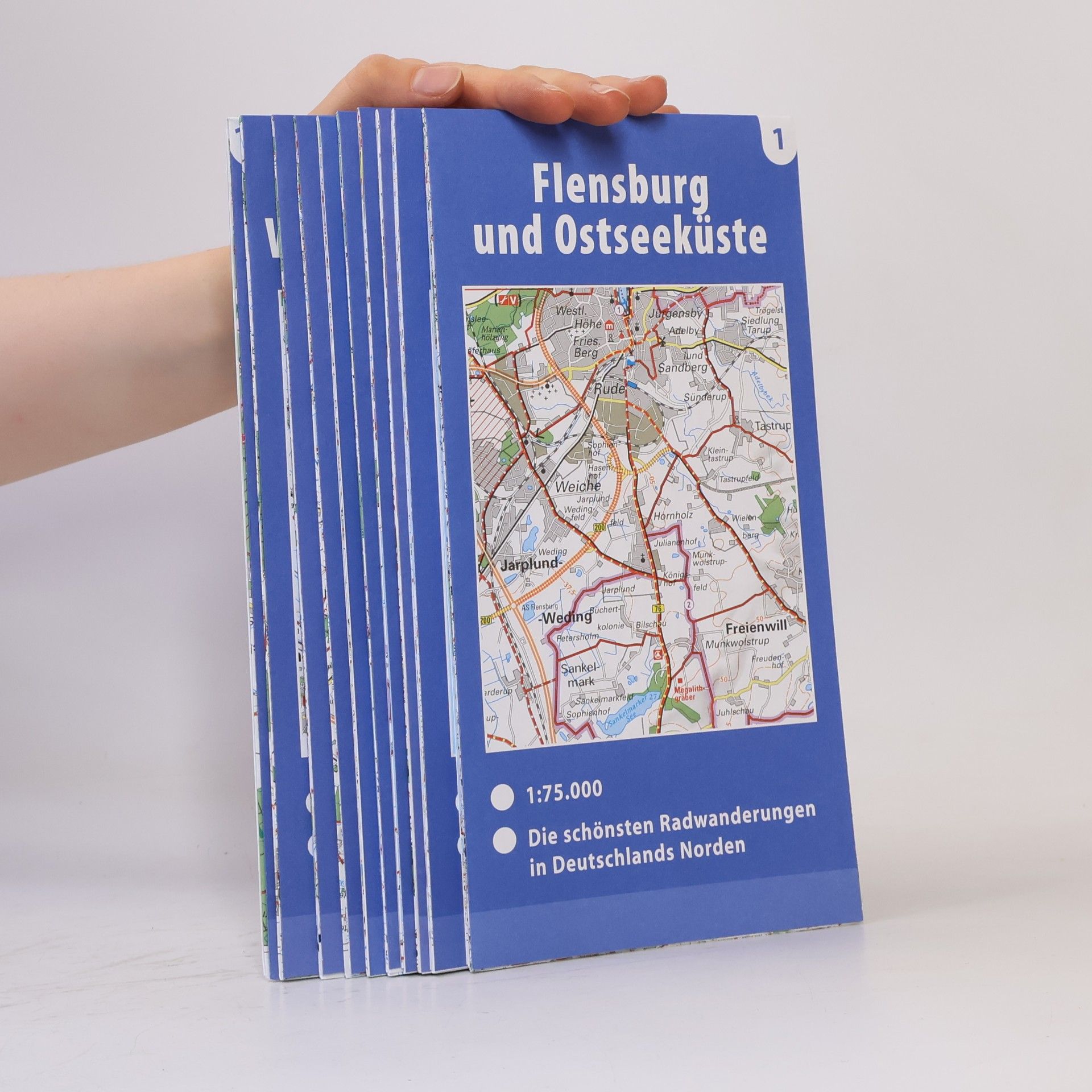 Autores varios Deutschland Nord Fahrradkarten