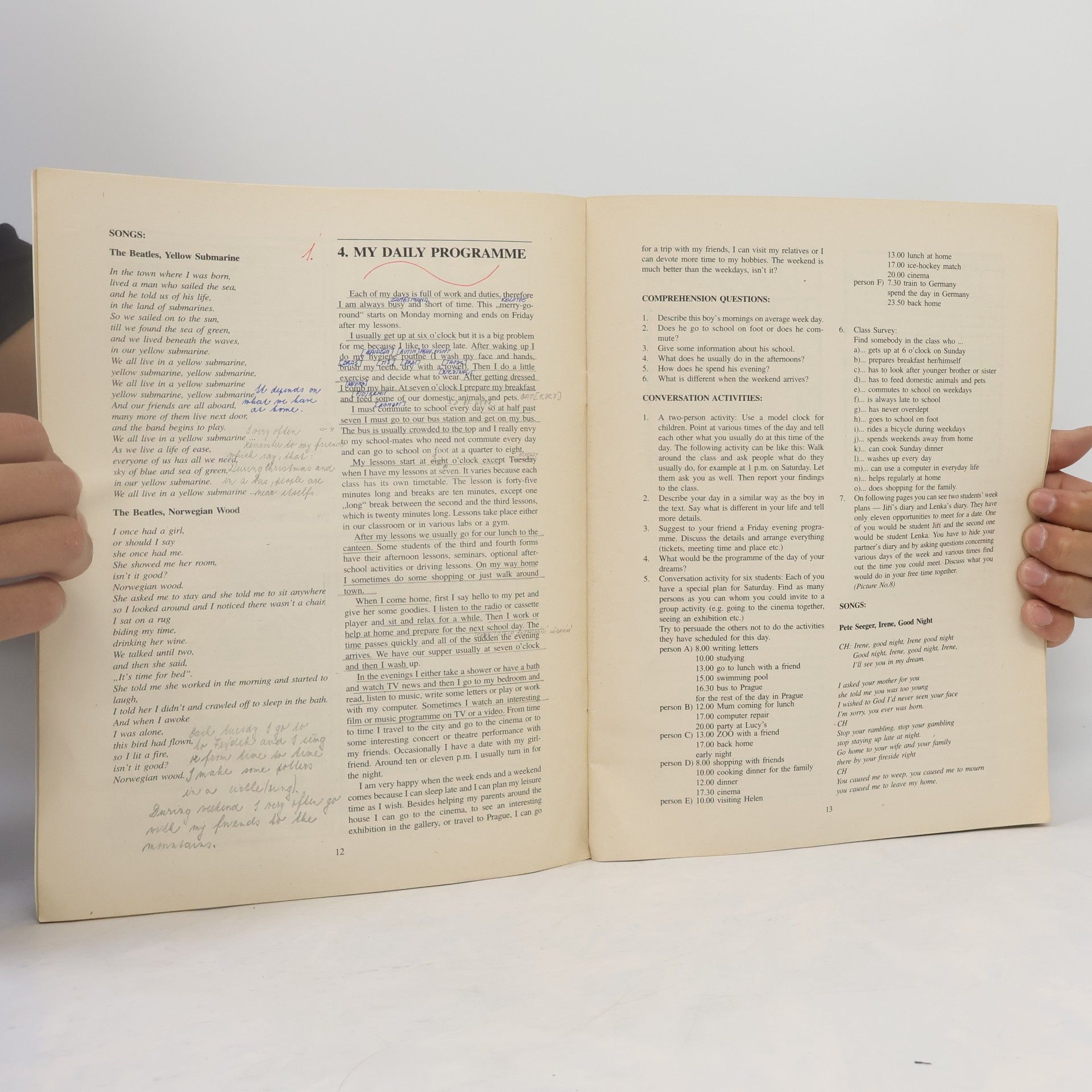 Jana Odehnalová Reading Material for the Graduation Exam