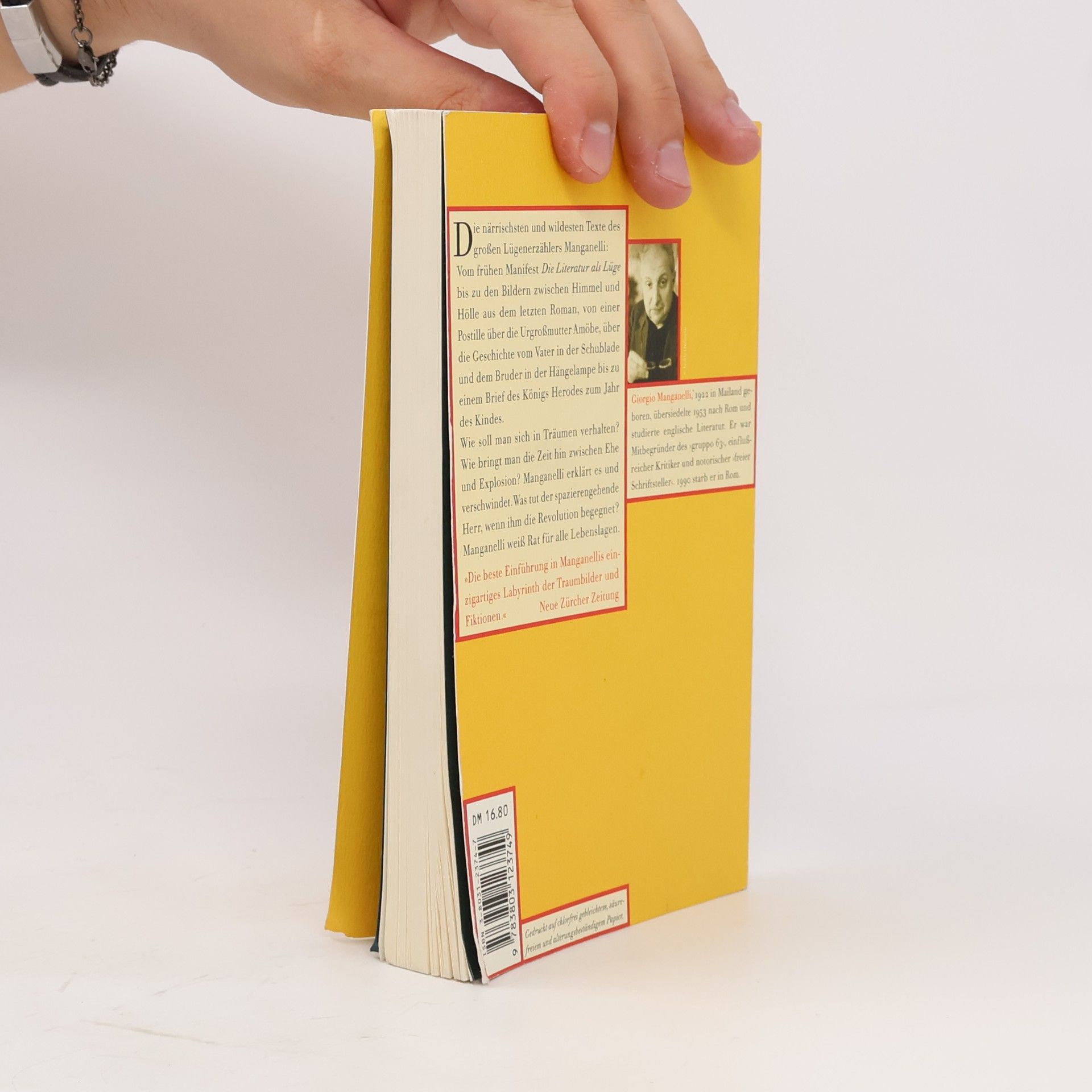 Giorgio Manganelli Lügenbuch