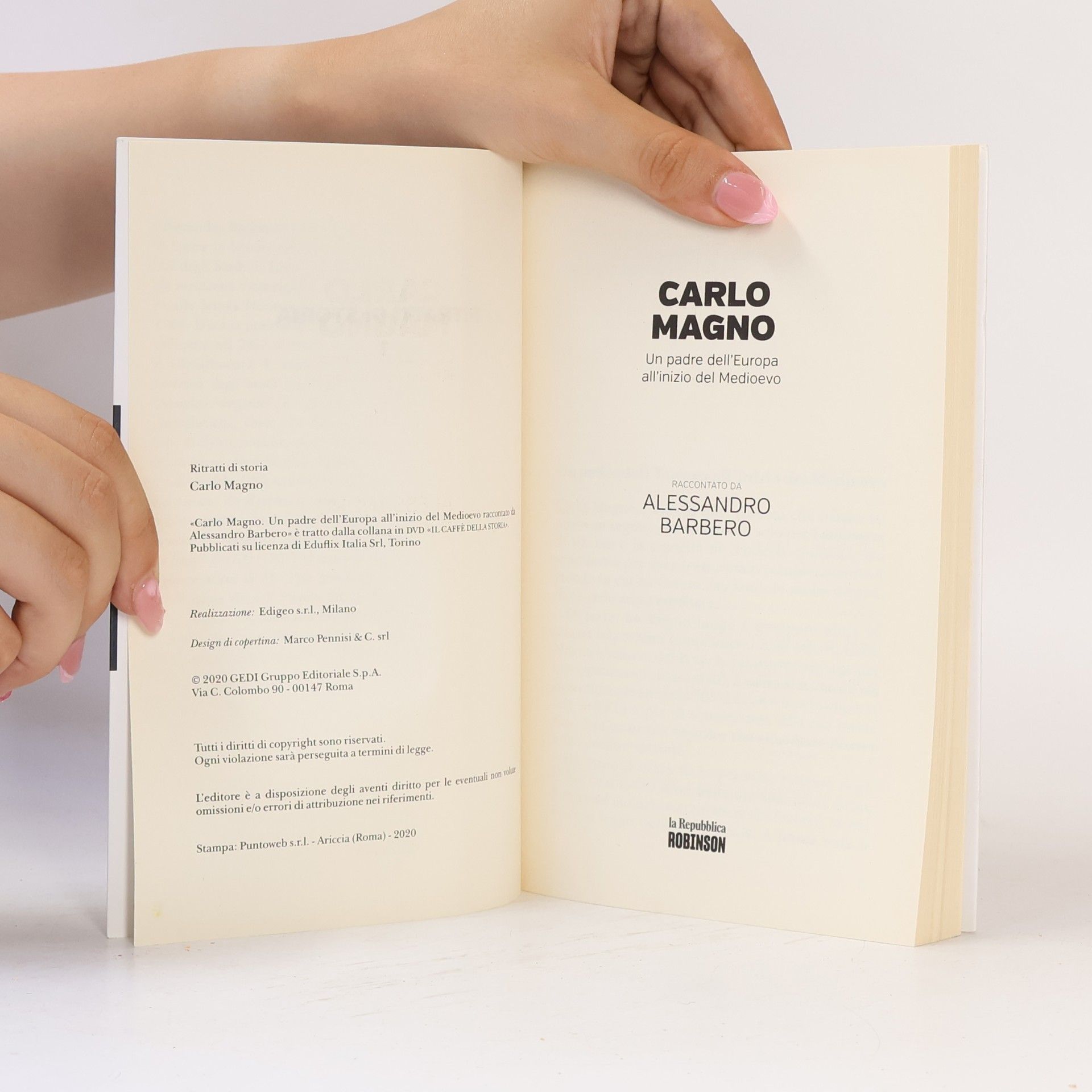 Kolektiv autorů Ritratti di Storia 1 Carlo Magno