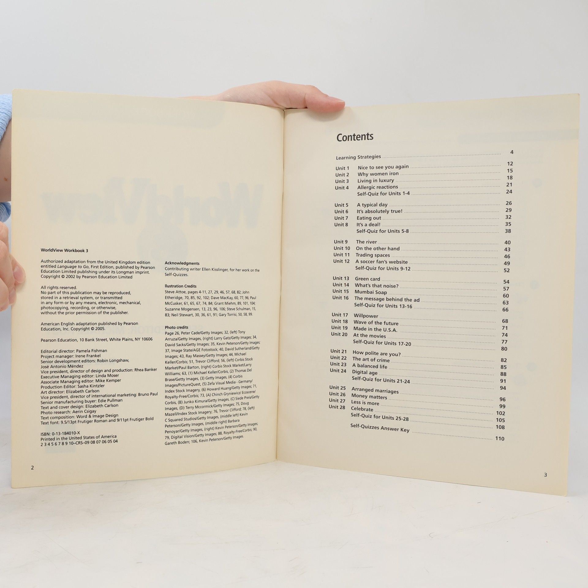 Michael Rost Worldview Workbooks - 3: WorldView 3