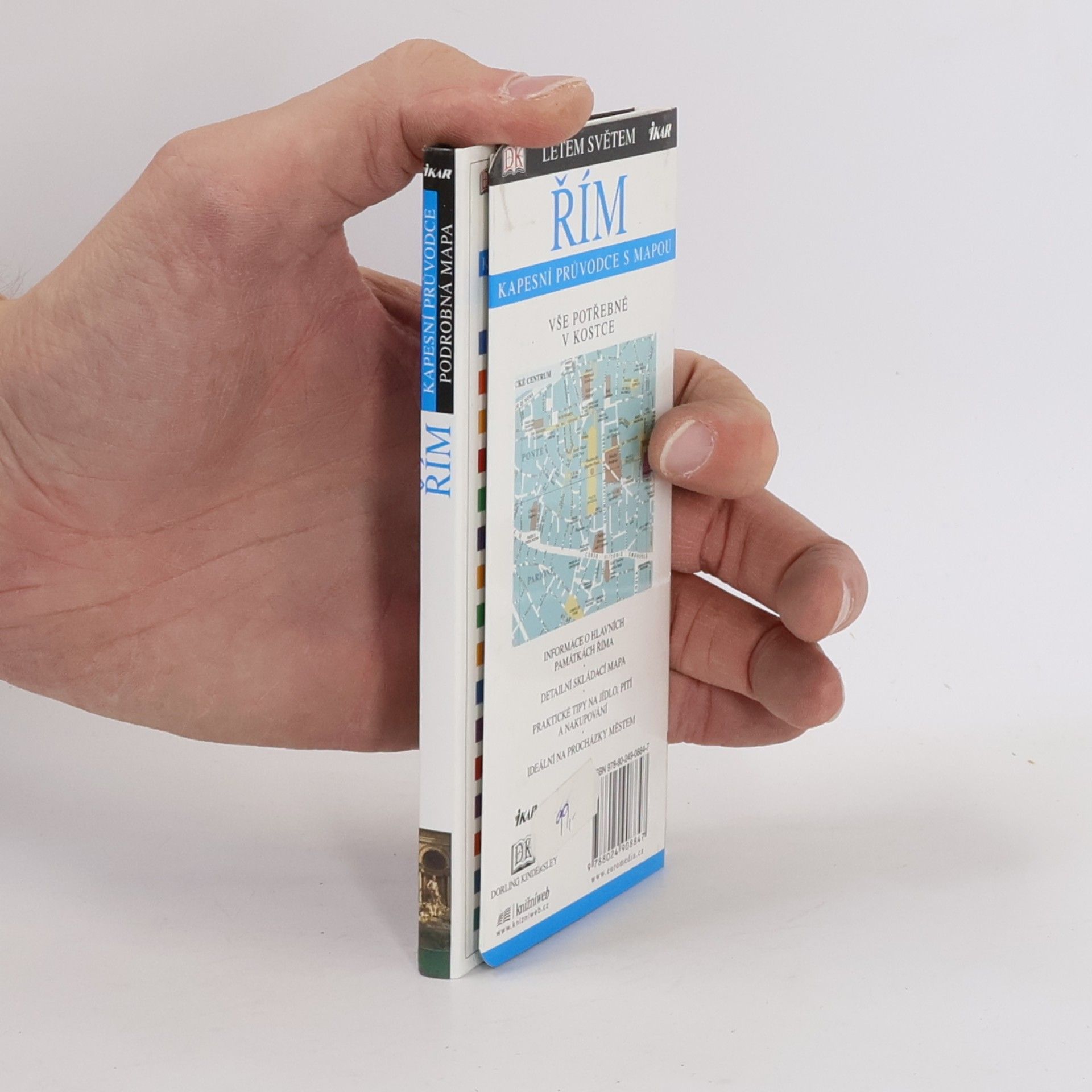 nezn. Řím: Kapesní průvodce s mapou