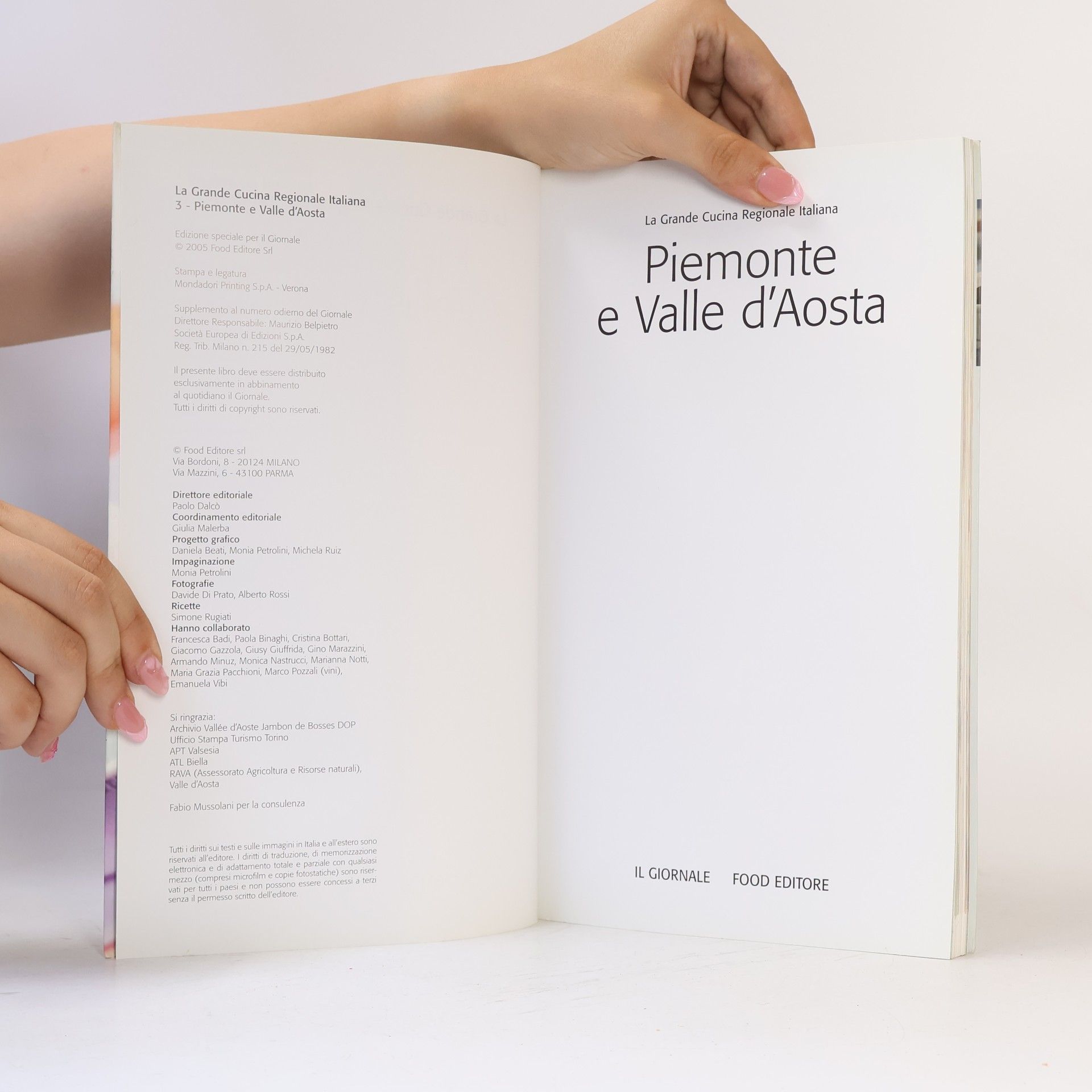 Autorenkollektiv La Grande Cucina Regionale Italiana. Piemonte e Valle d'Aosta