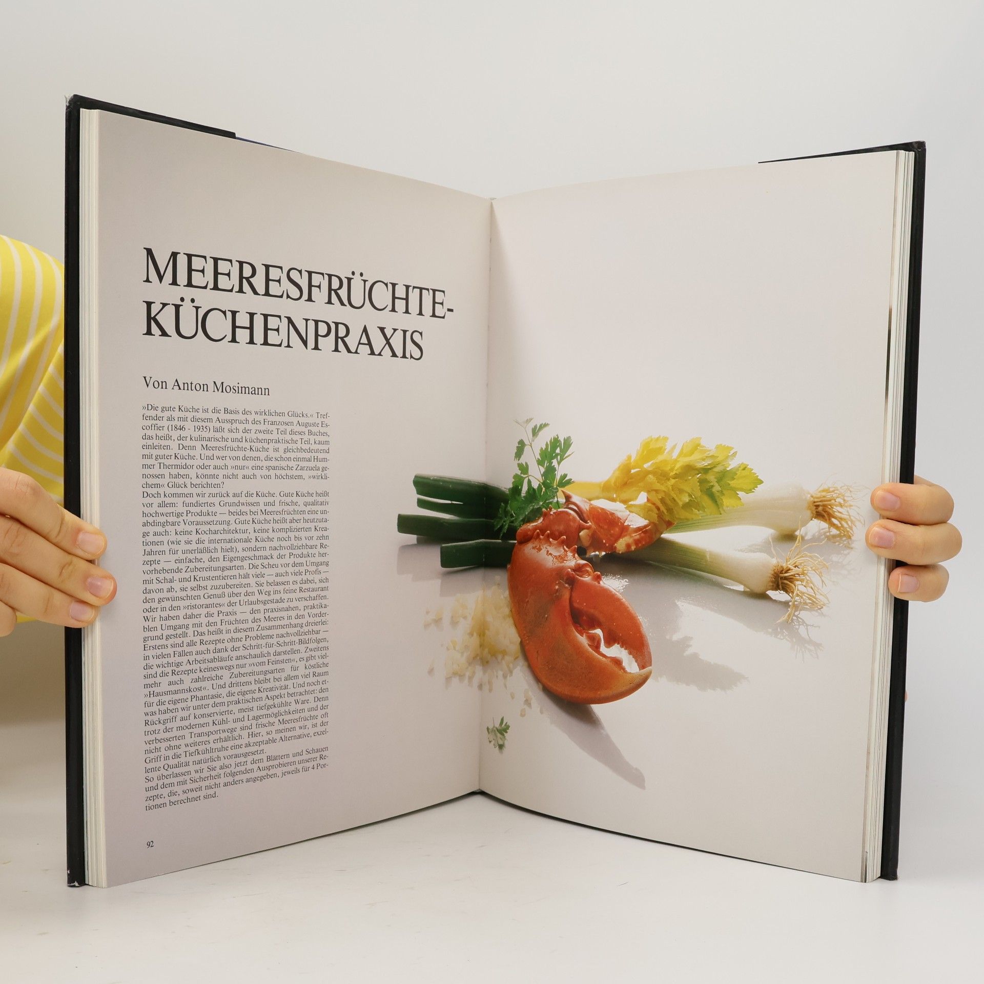 Anton Mosimann Das grosse Buch der Meeresfrüchte