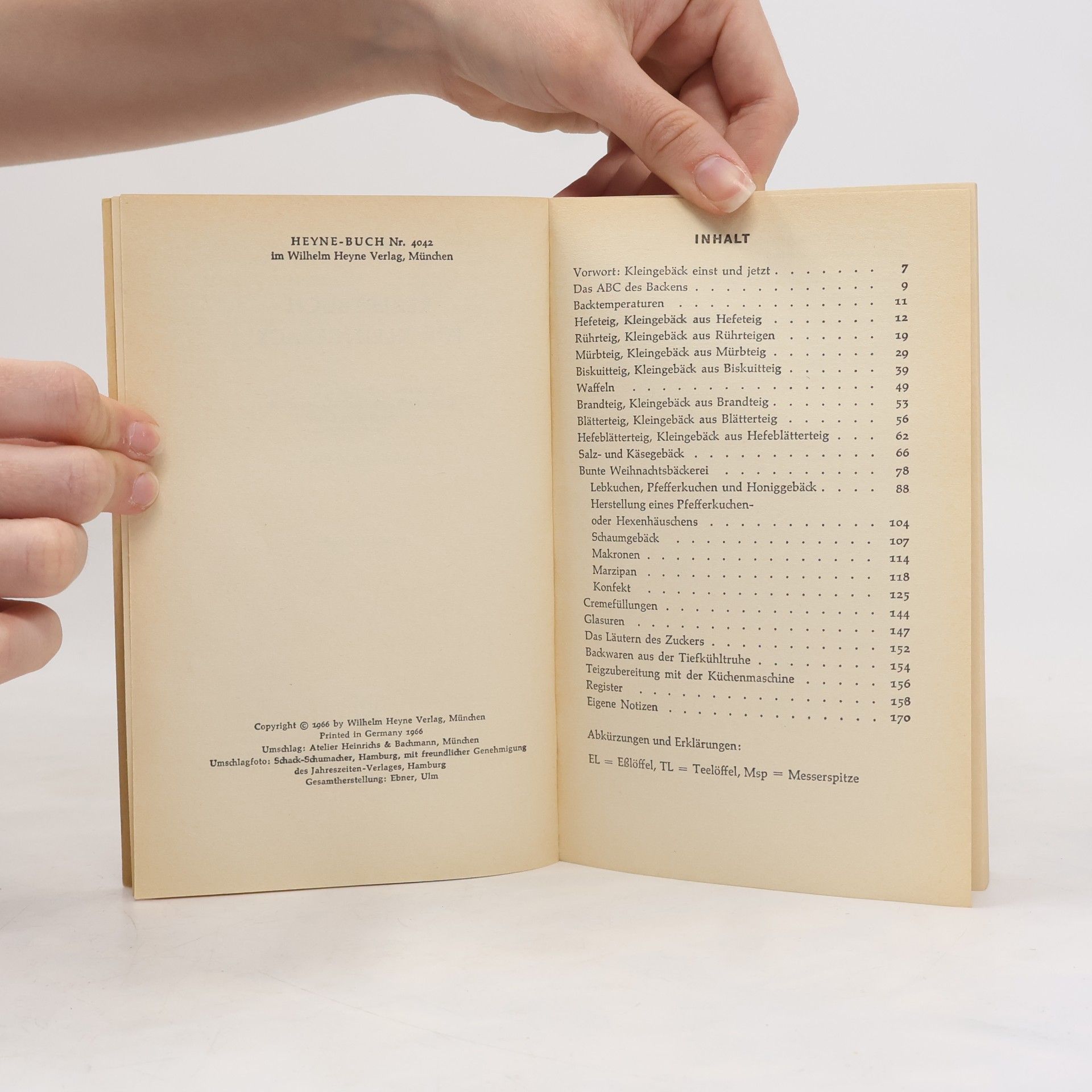 Ilse Froidl Rezeptbuch für Kleingebäck