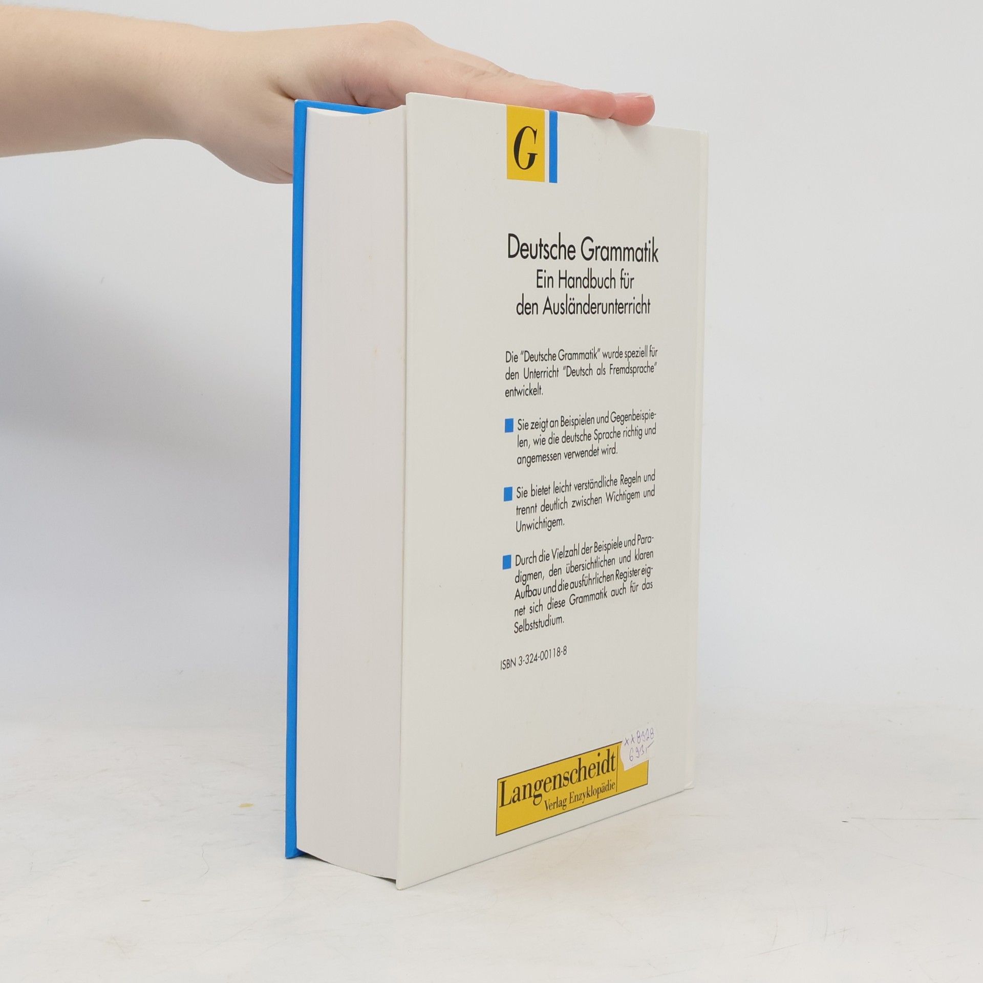Gerhard Helbig Deutsche Grammatik : ein Handbuch für den Ausländerunterricht
