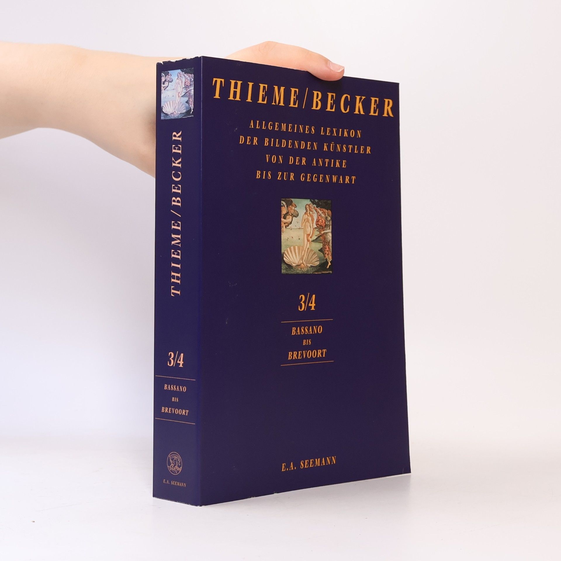 kolektiv Allgemeines Lexikon der bildenden Künstler von der Antike zur Gegenwart 3/4