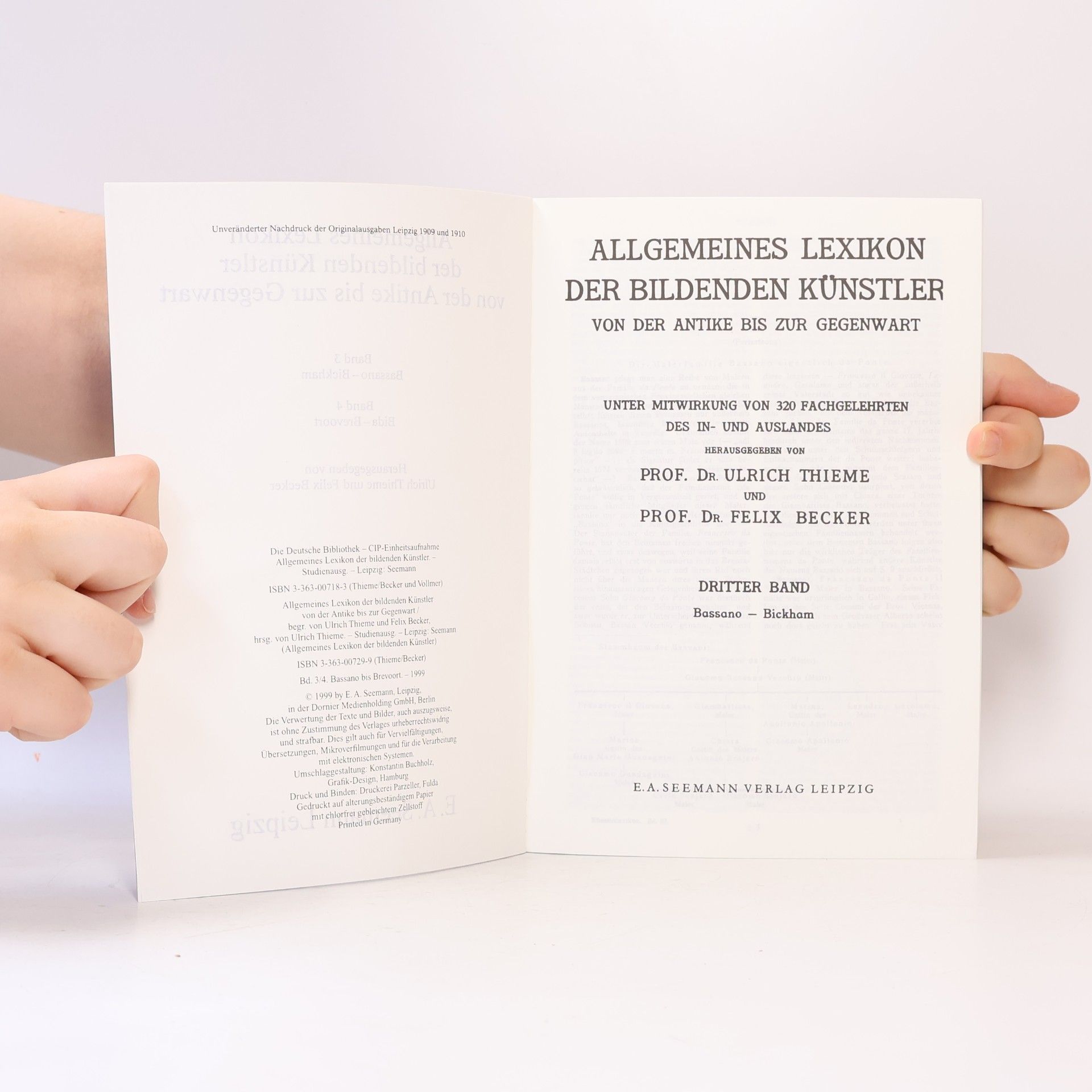 Kolektiv autorů Allgemeines Lexikon der bildenden Künstler von der Antike zur Gegenwart 3/4