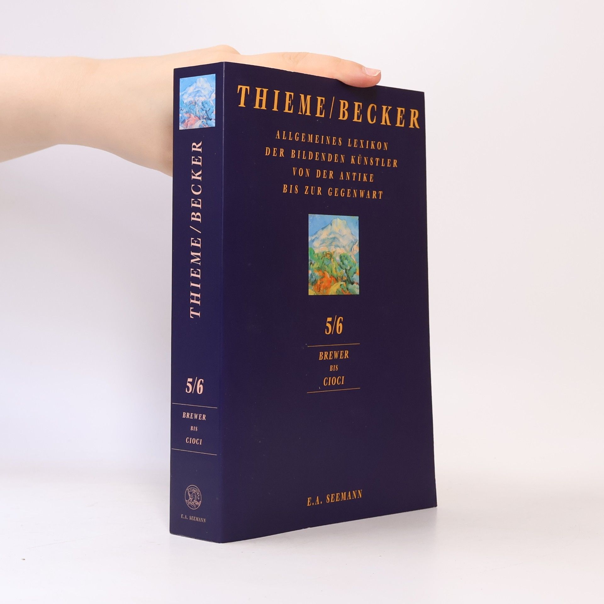Collectif d'auteurs Allgemeines Lexikon der bildenden Künstler von der Antike bis zur Gegenwart 5/6