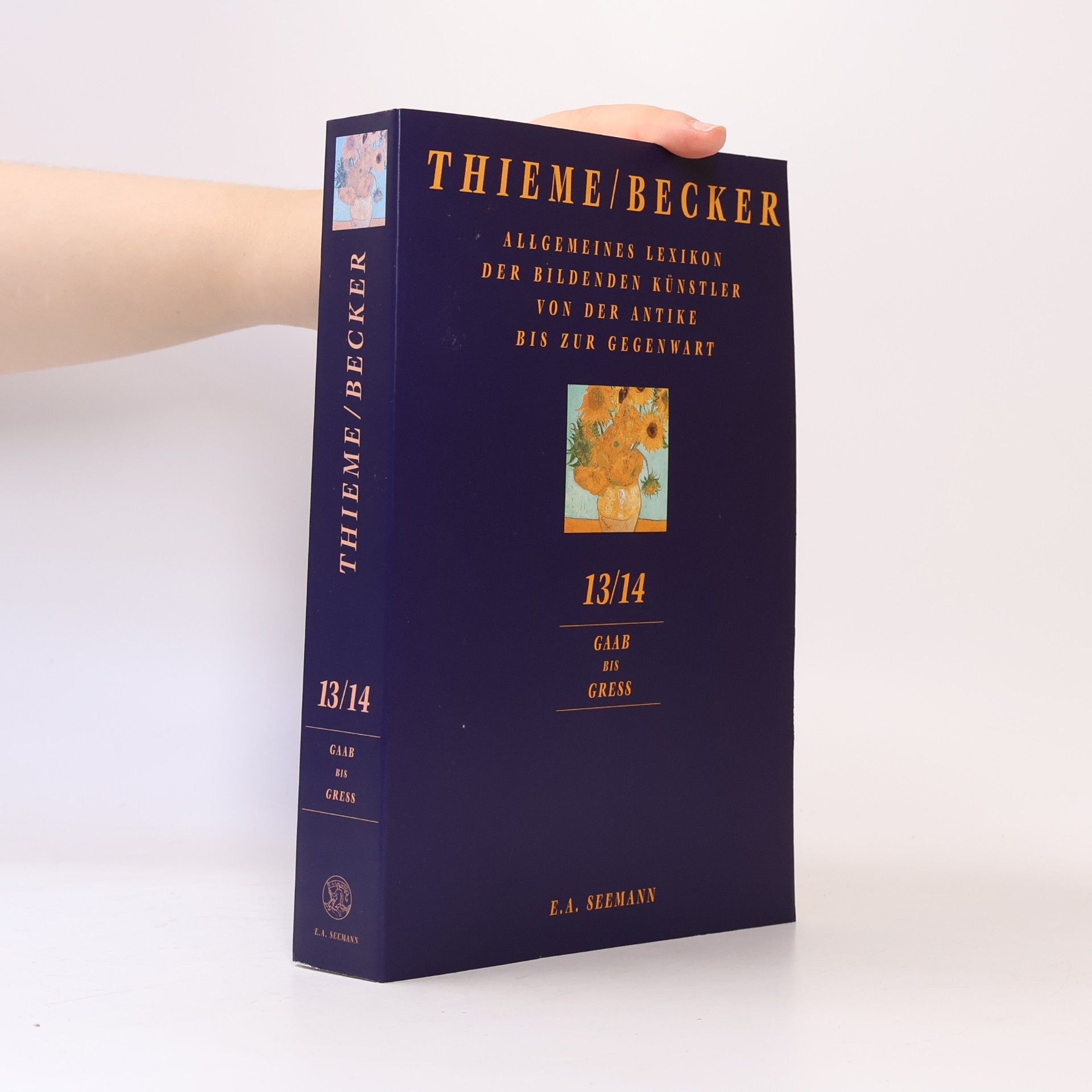 Kolektiv autorů Allgemeines Lexikon der bildenden Künstler von der Antike zur Gegenwart. 13/14