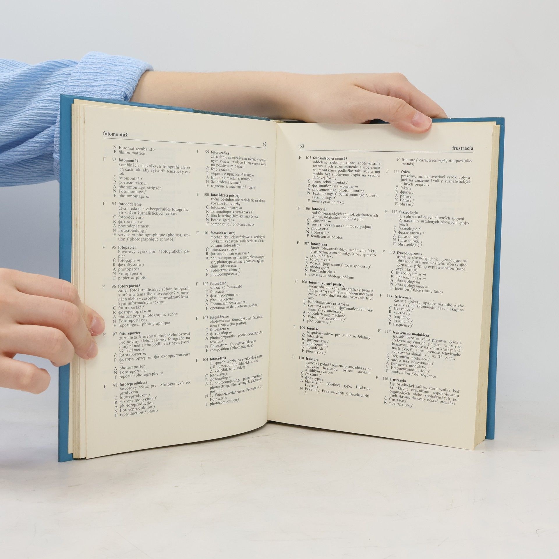 Danuša Serafínová Terminologický slovník žurnalistiky. Slovensko-česko-rusko-anglicko-nemecko-francúzsky