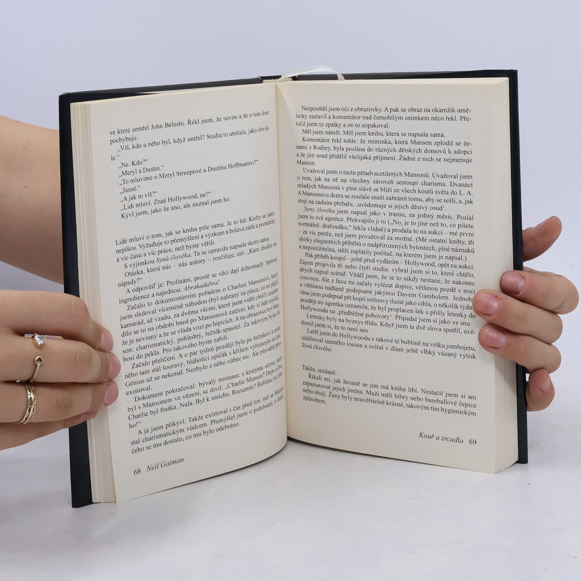 Neil Gaiman Kouř a zrcadla: Smyšlenky a iluze