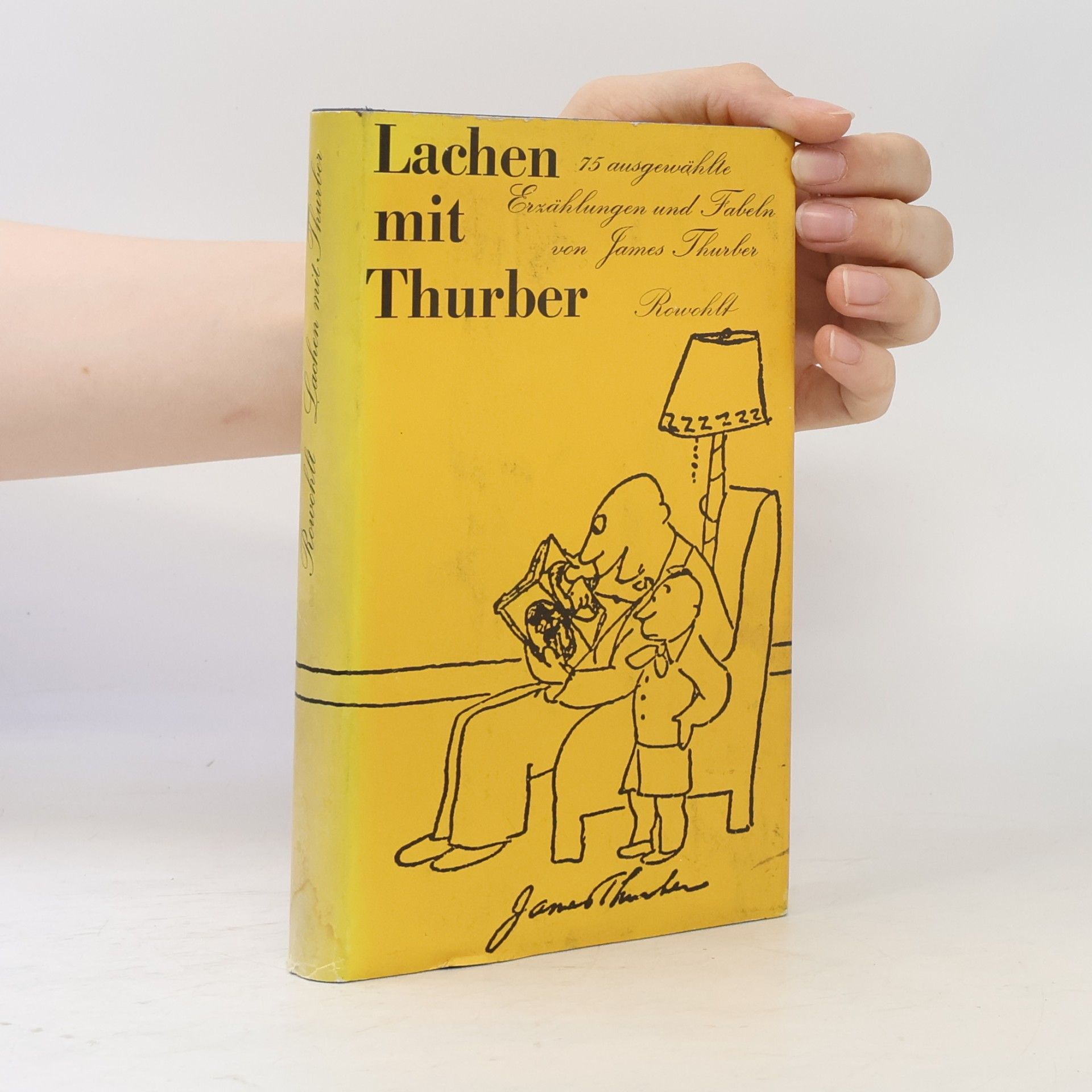 James Thurber Lachen mit Thurber