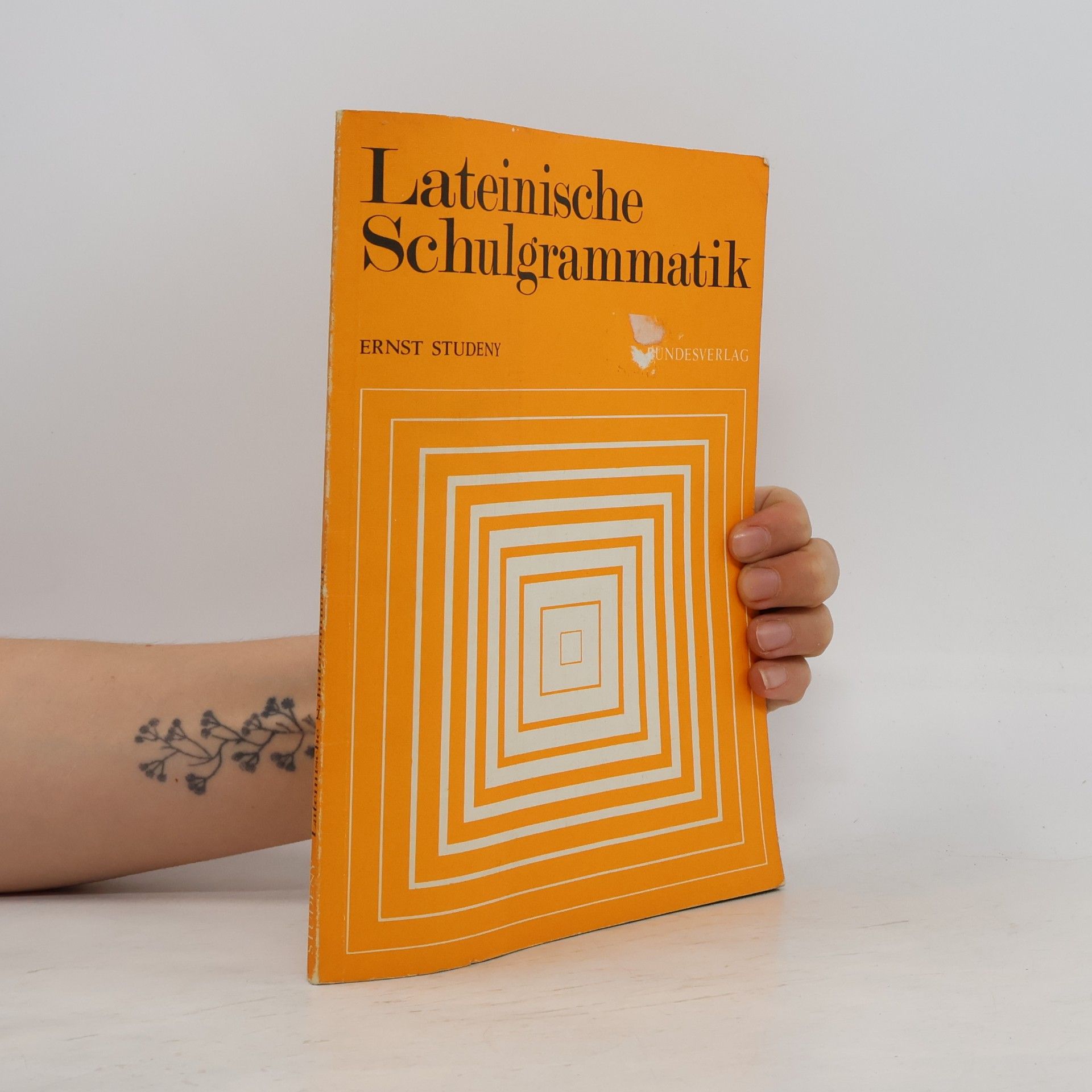 Ernst Studeny Lateinische Schulgrammatik