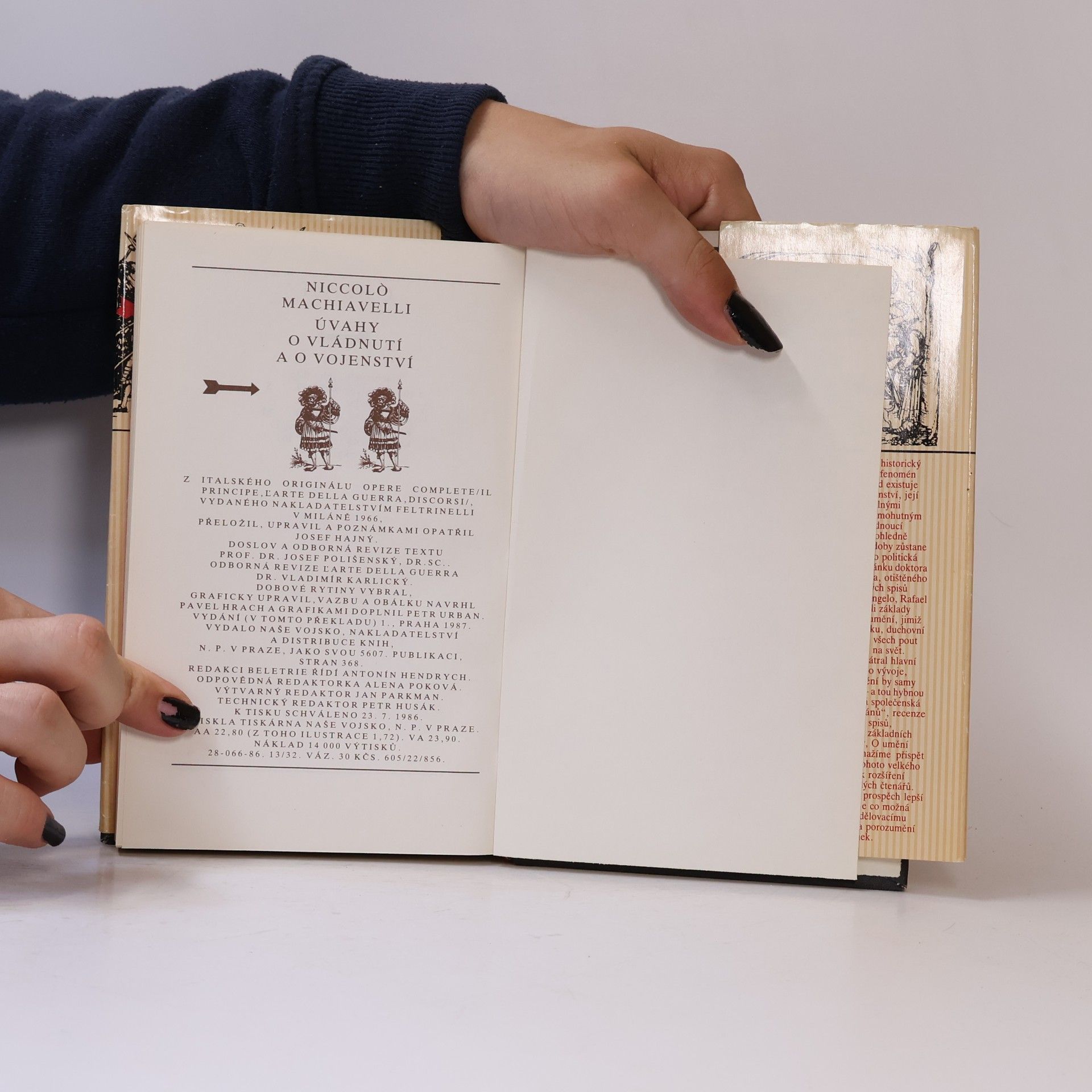 Niccolò Machiavelli Úvahy o vládnutí a o vojenství