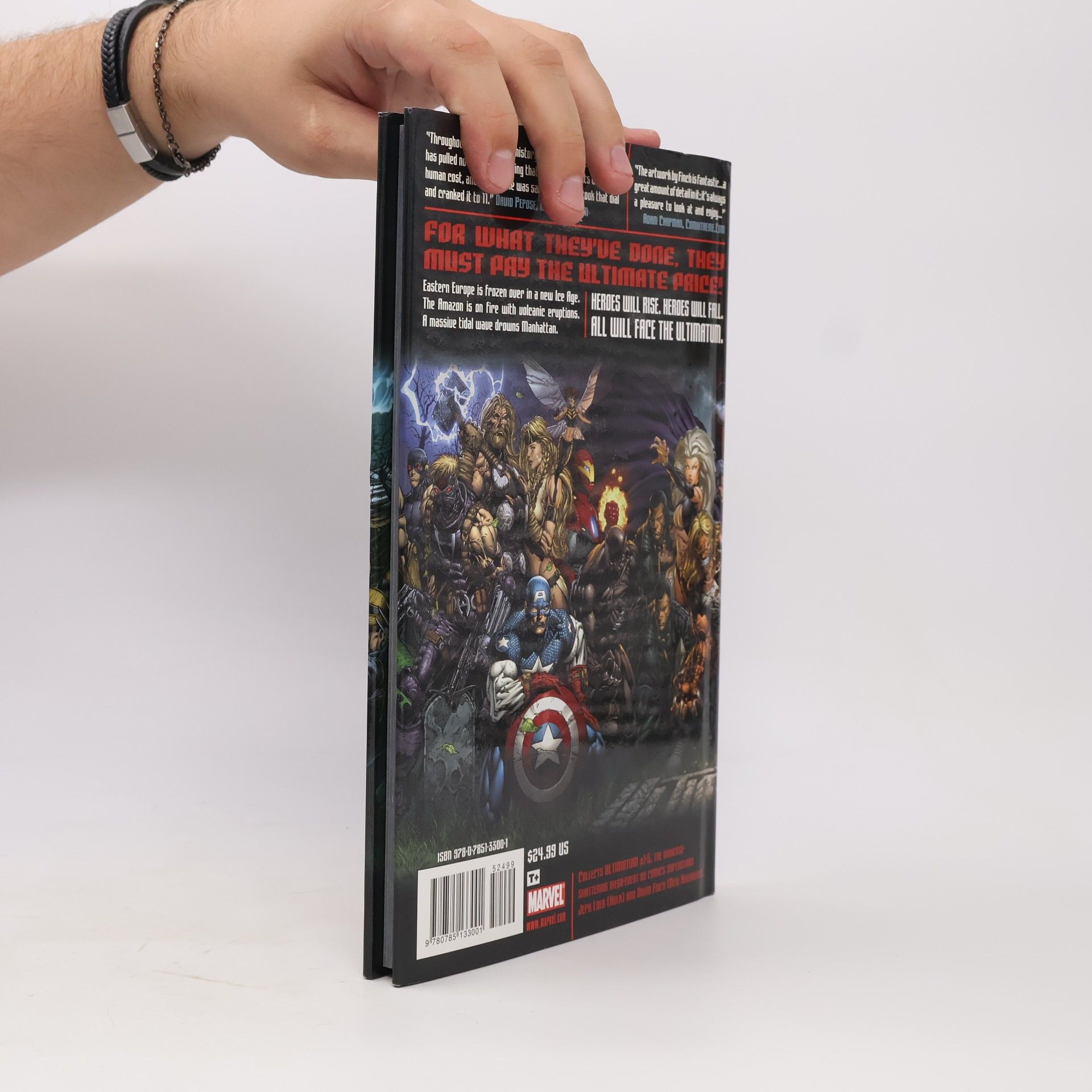 David Finch Marvel Premiere Edition: Ultimatum