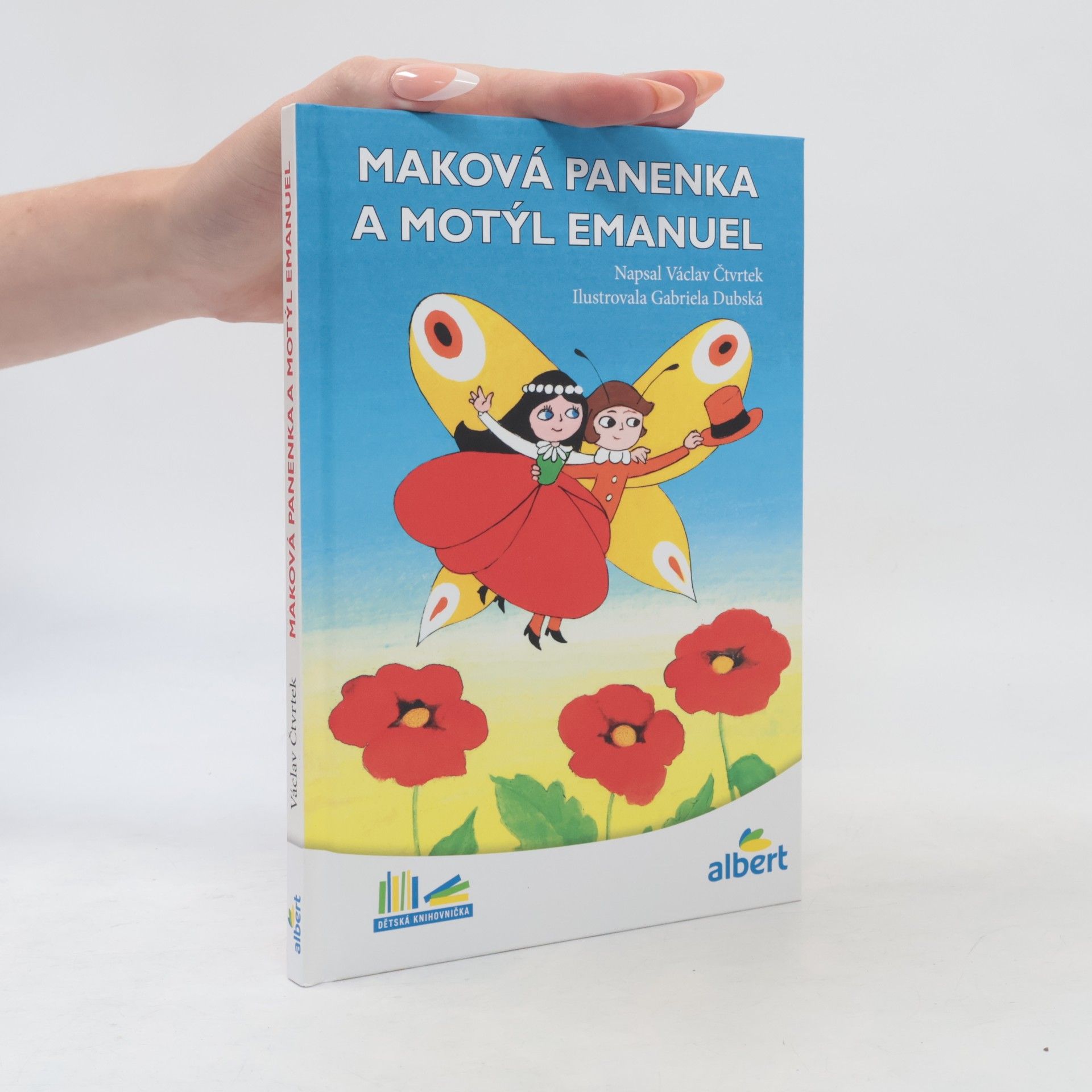 Maková panenka a motýl Emanuel