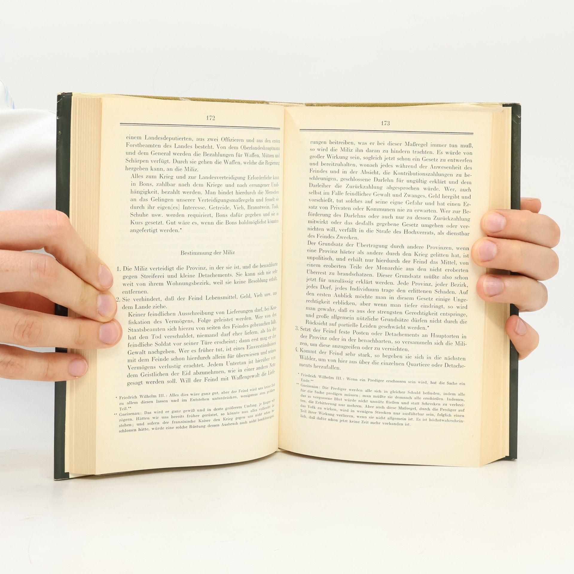 August Neidhardt von Gneisenau Ausgewählte militärische Schriften
