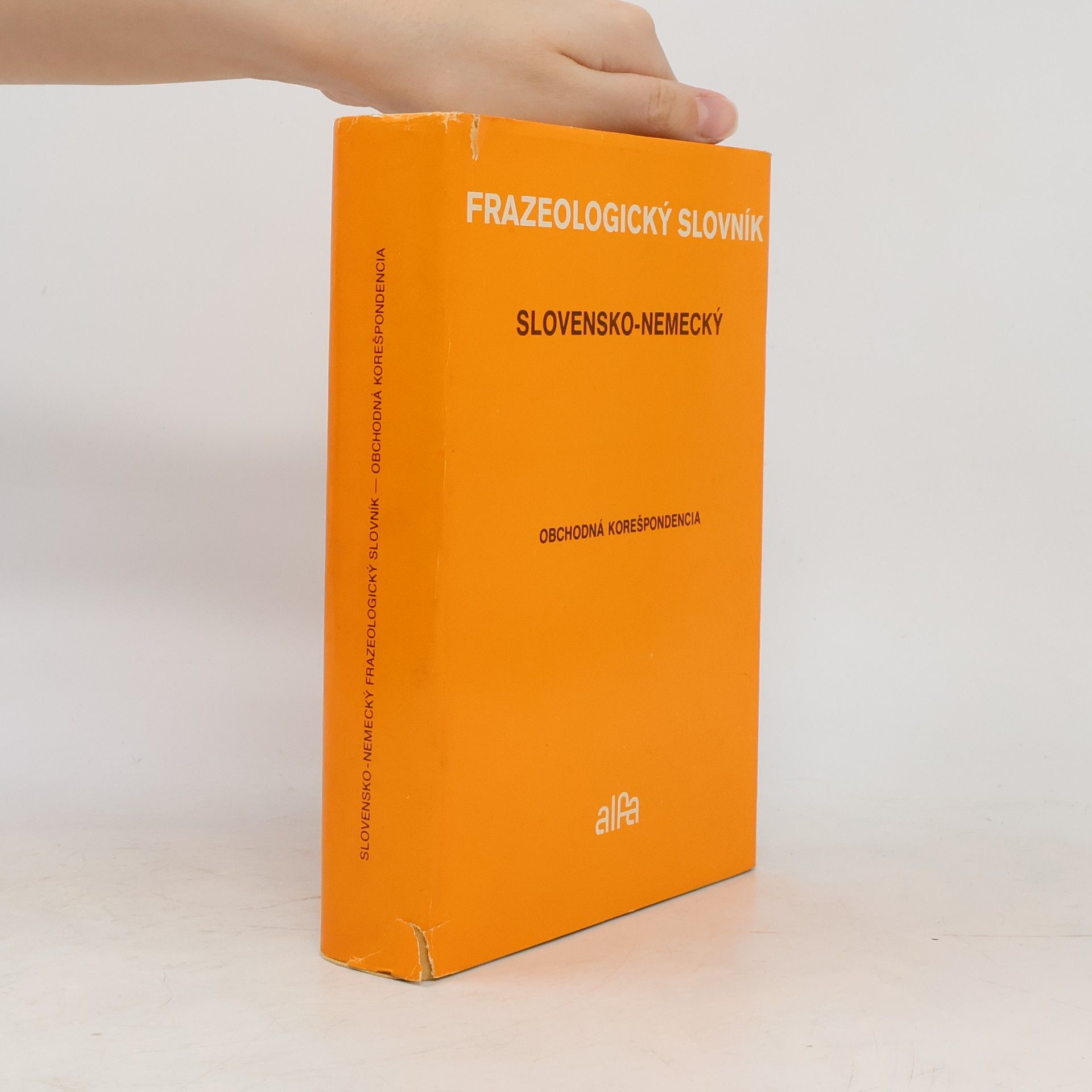 Dušan Závada Slovensko-nemecký frazeologický slovník obchodnej korešpondencie