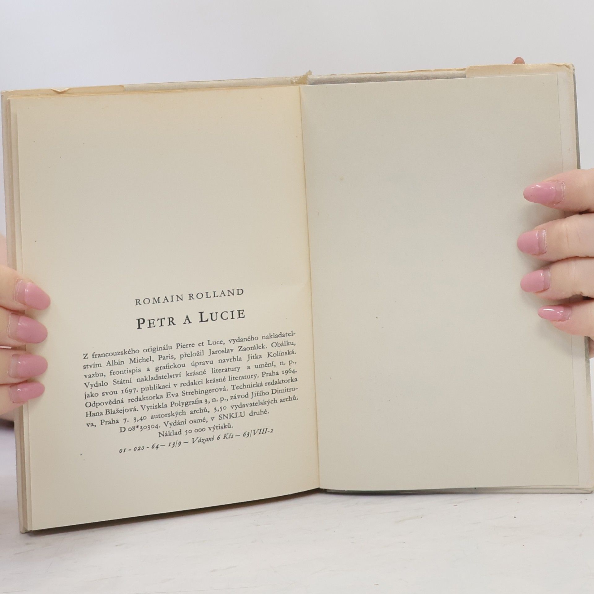 Romain Rolland Petr a Lucie