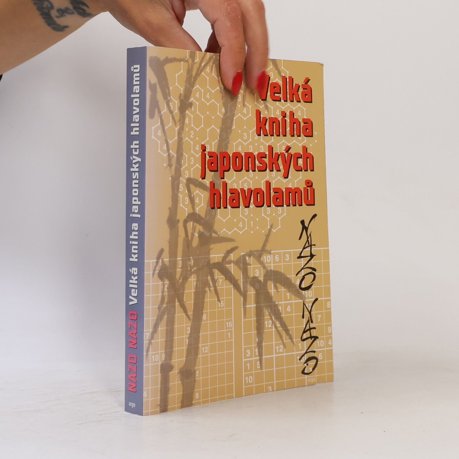 Immanuel Halupczok Nazo Nazo, velká kniha japonských hlavolamů