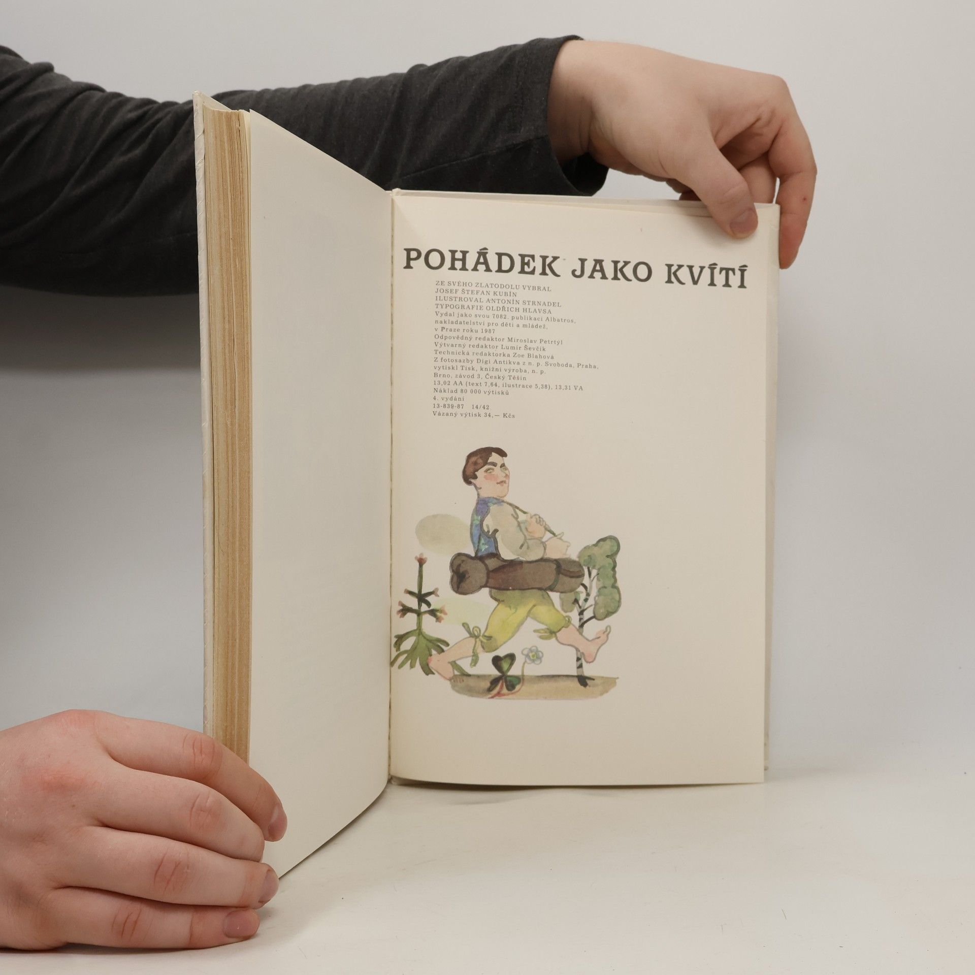Antonín Strnadel Pohádek jako kvítí