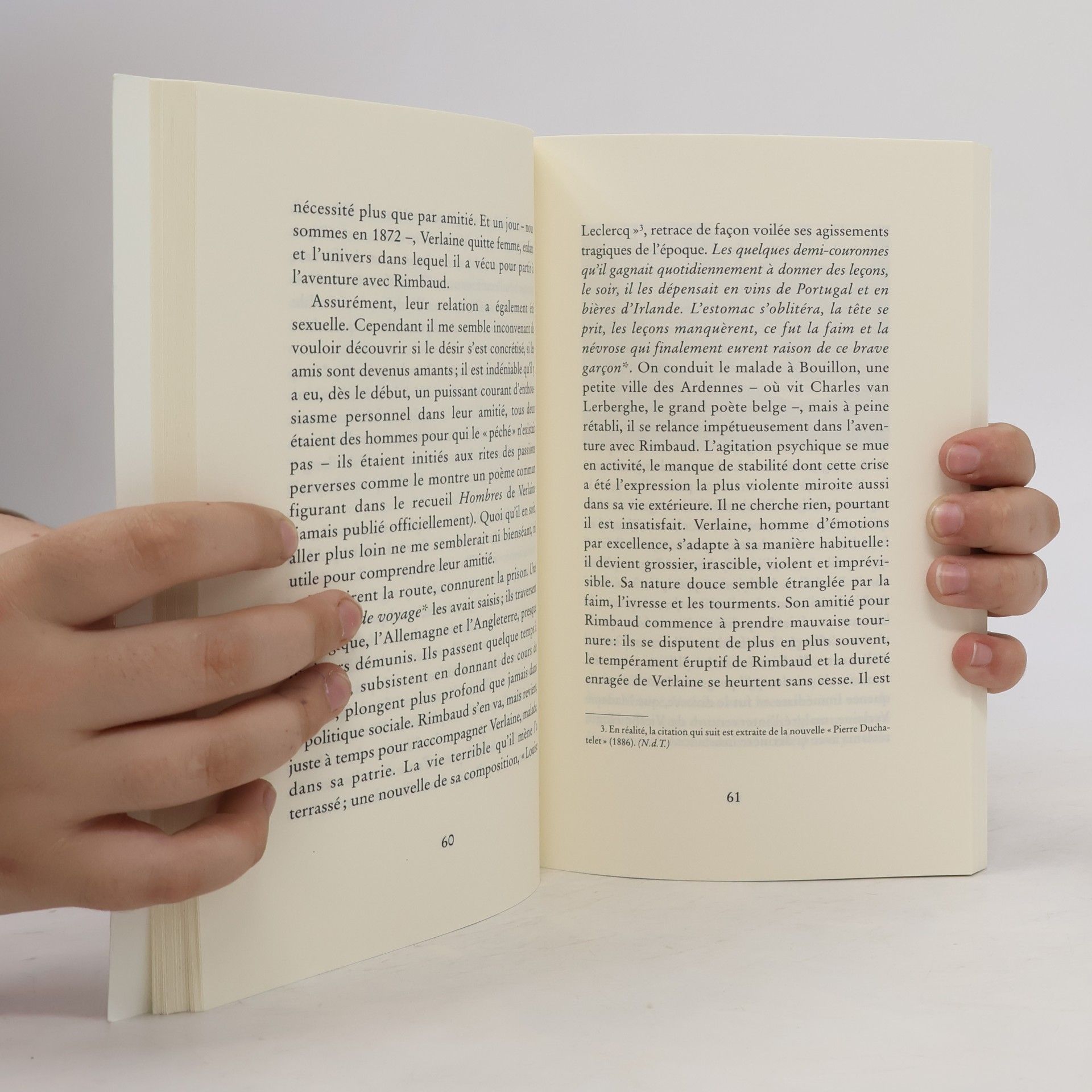 Stefan Zweig Paul Verlaine - Traduit de l'allemand par Corinna Gepner - Édition présentée par Olivier Philipponnat