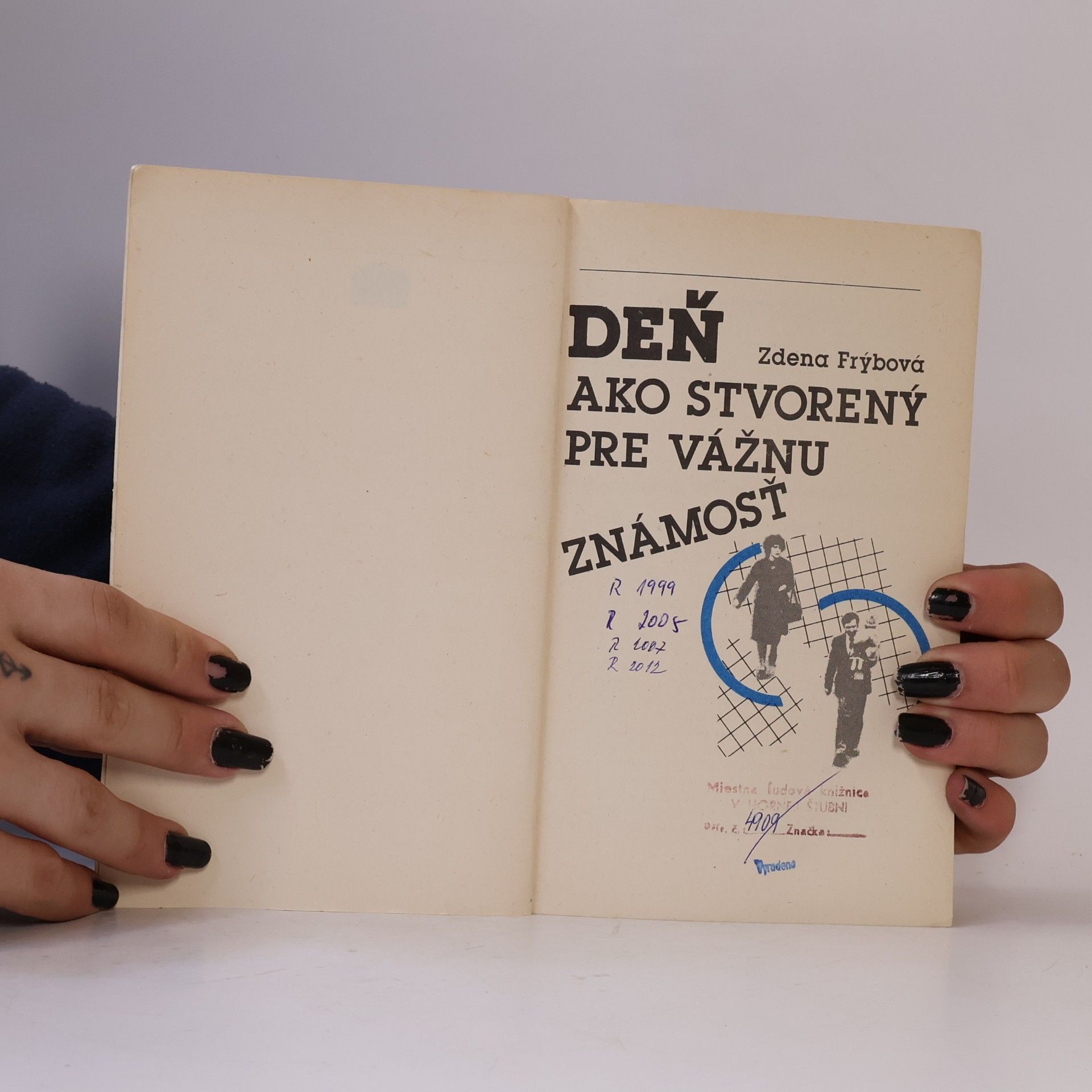 Zdena Frýbová Deň ako stvorený pre vážnu známosť