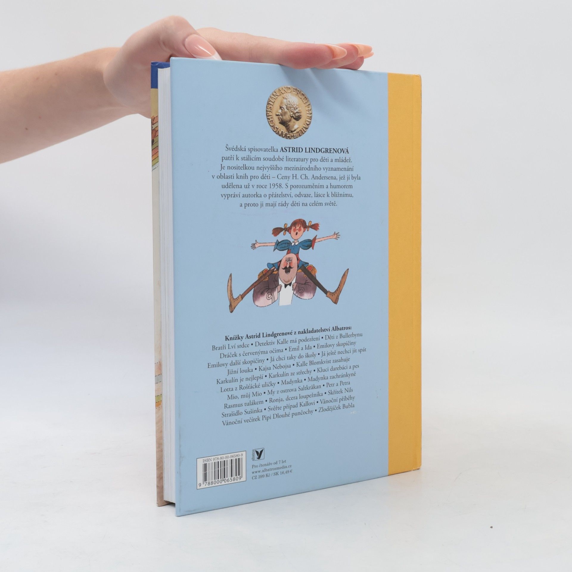 Astrid Lindgren Pipi Dlouhá punčocha